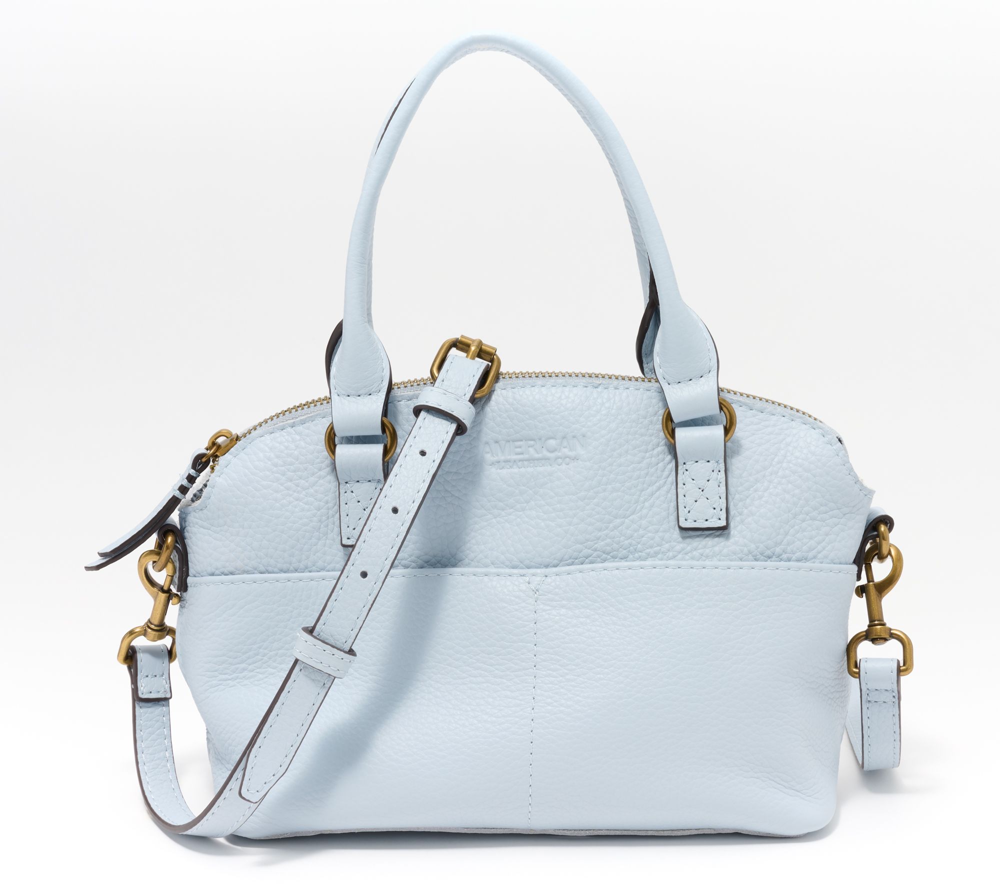 American Leather Co. Carrie Pebble Leather Crossbody