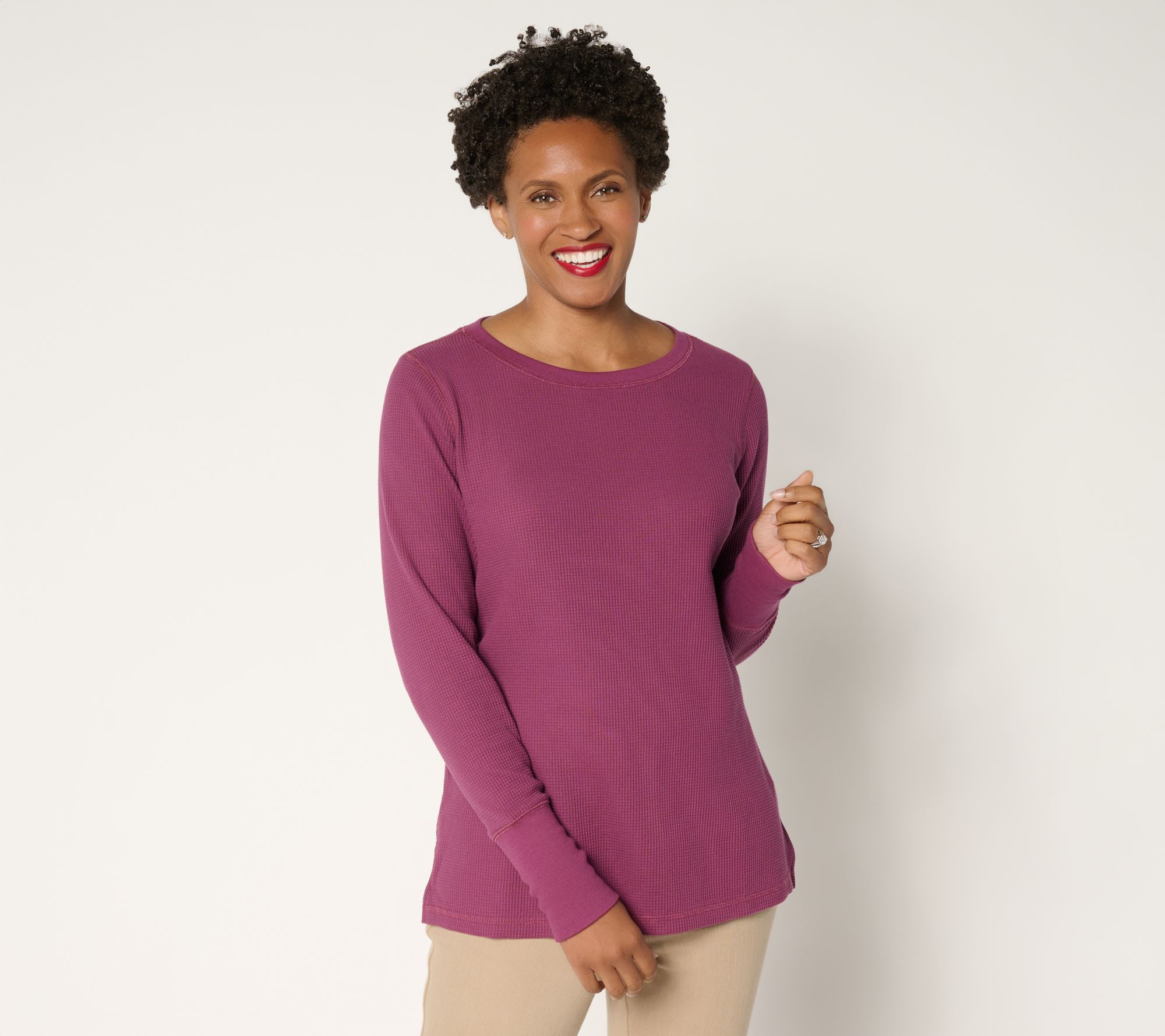 Belle by Kim Gravel Baby Waffle Layering Top