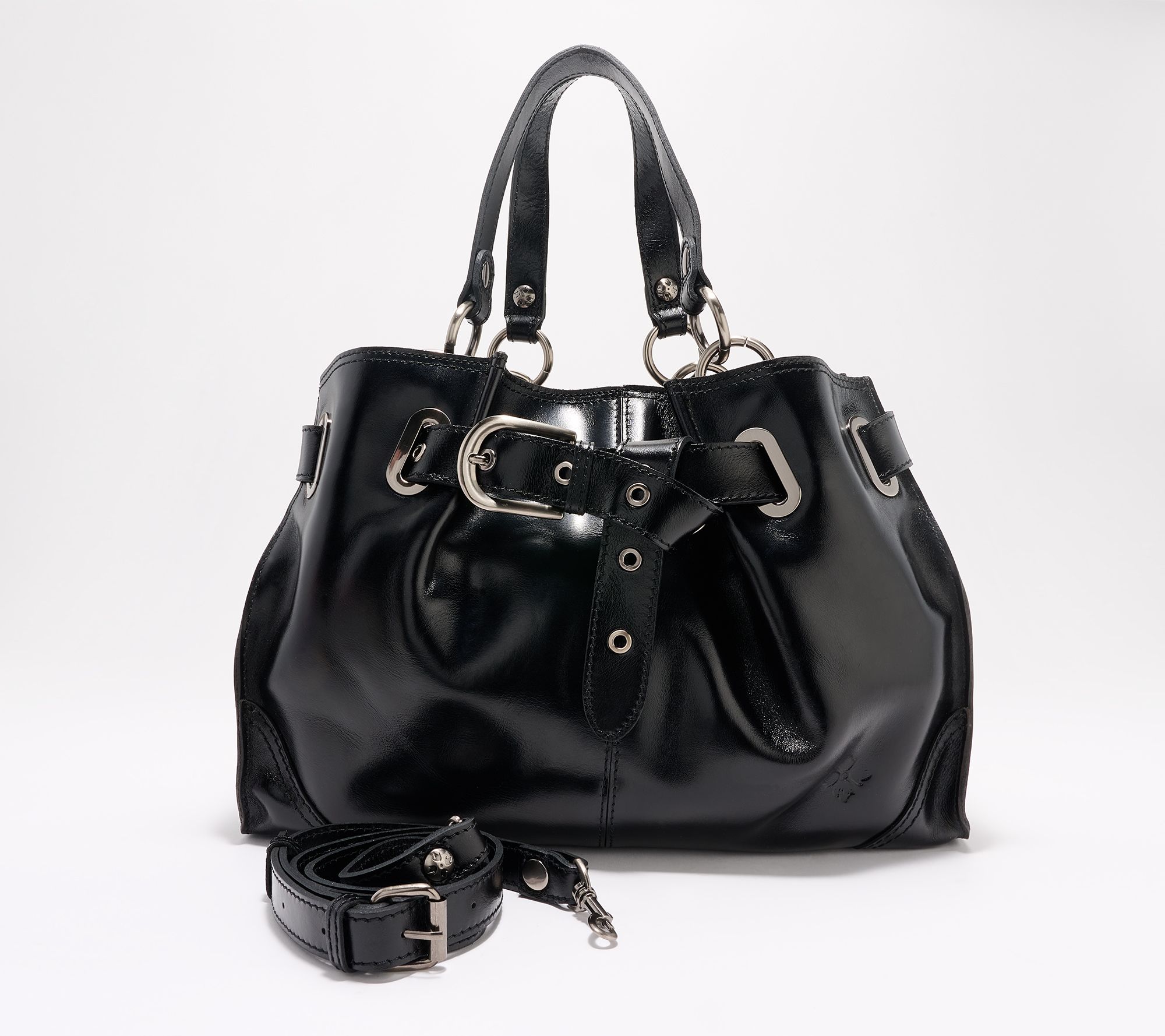 "As Is" Patricia Nash Discovery Sarzana Leather Crossbody