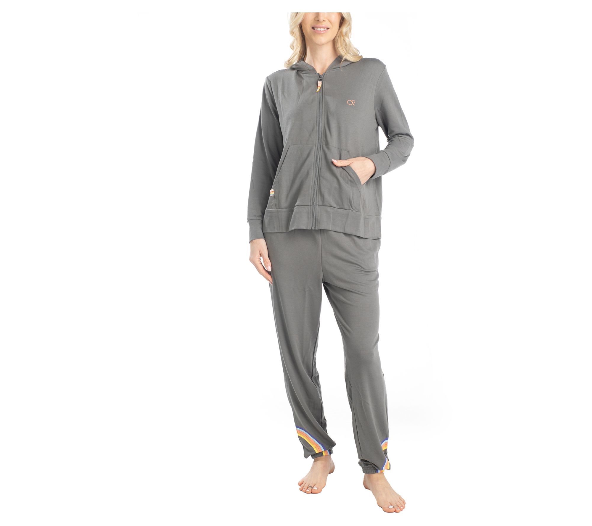 Ocean Pacific French Terry Zip Hoodie & JoggerSet