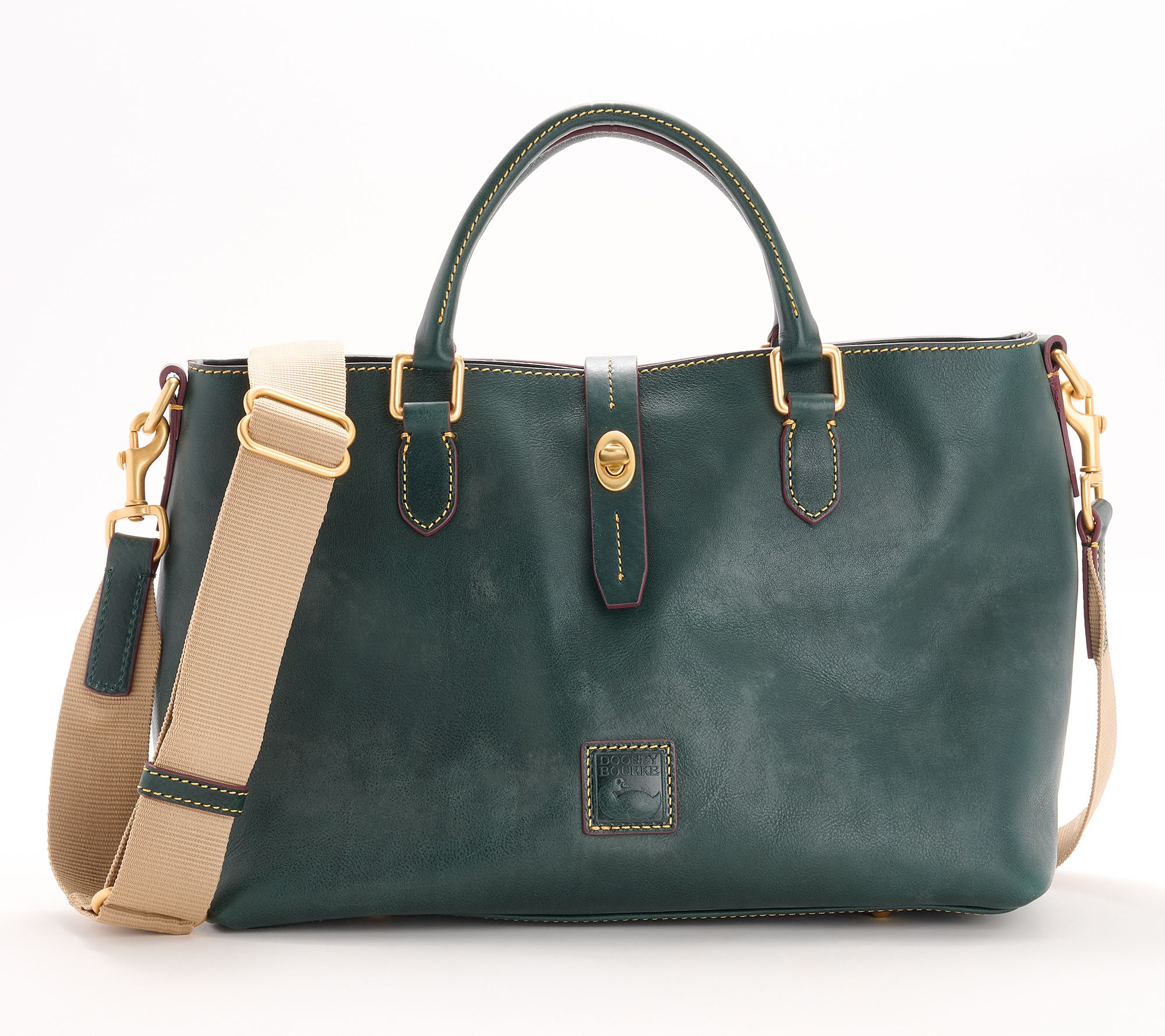 "As Is" Dooney & Bourke Florentine Leather Large Satchel