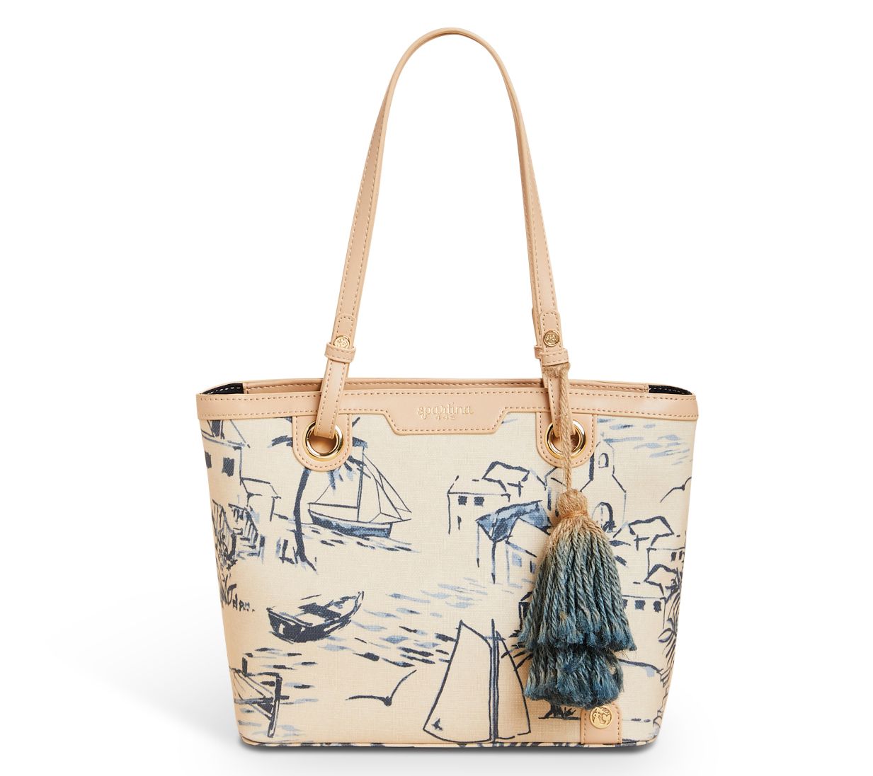 Spartina 449 Island Tote Bag with Tassel