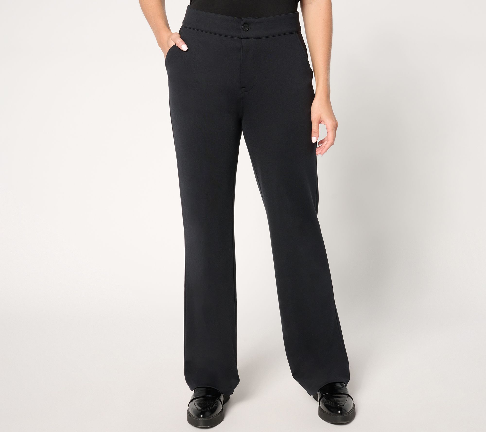 "As Is" Carla Rockmore Collection Pet Crepe Ponte Trouser