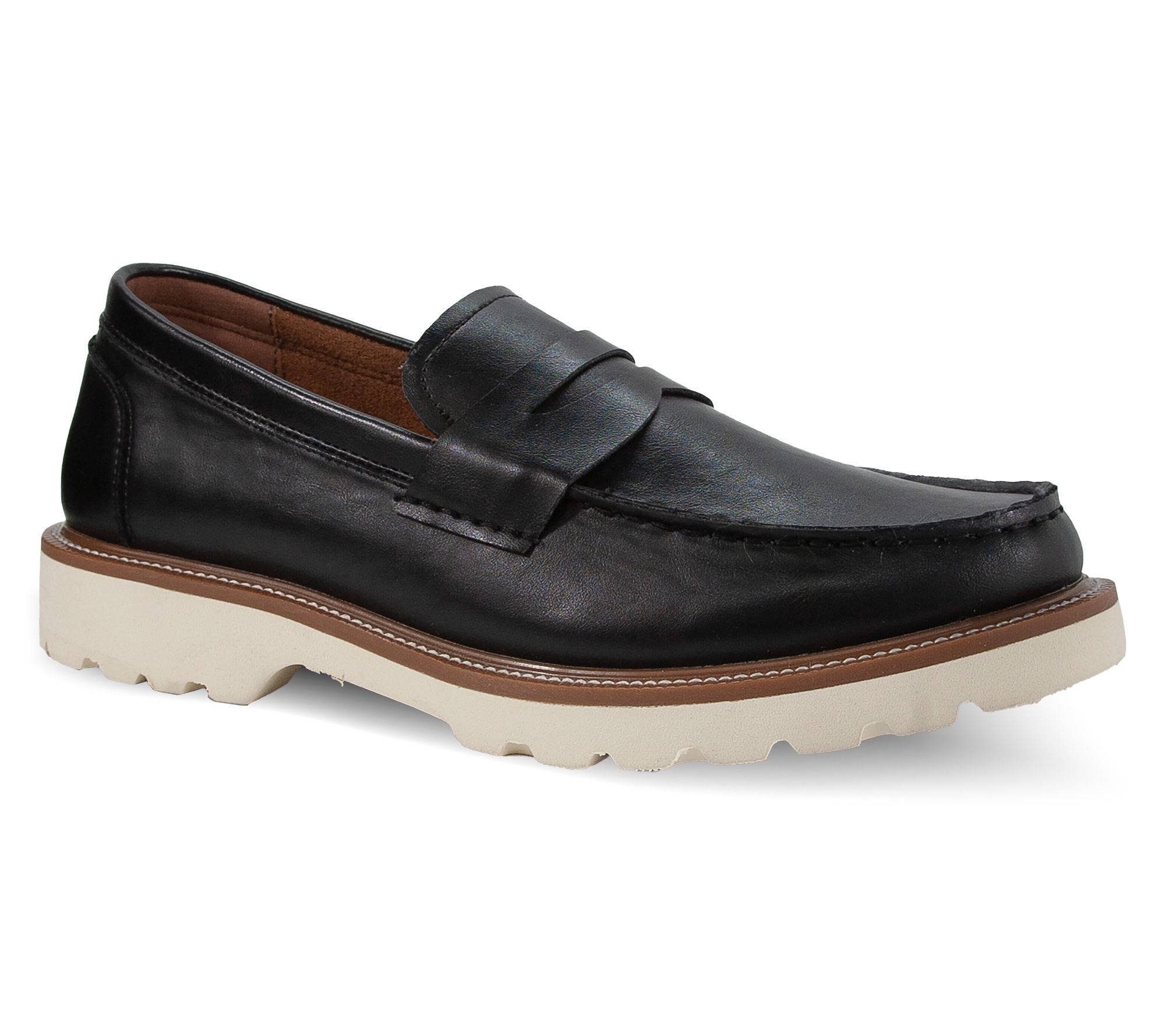 Deer Stags Men's Infinity SUPRO INSIDE Lug SolePenny Loafer