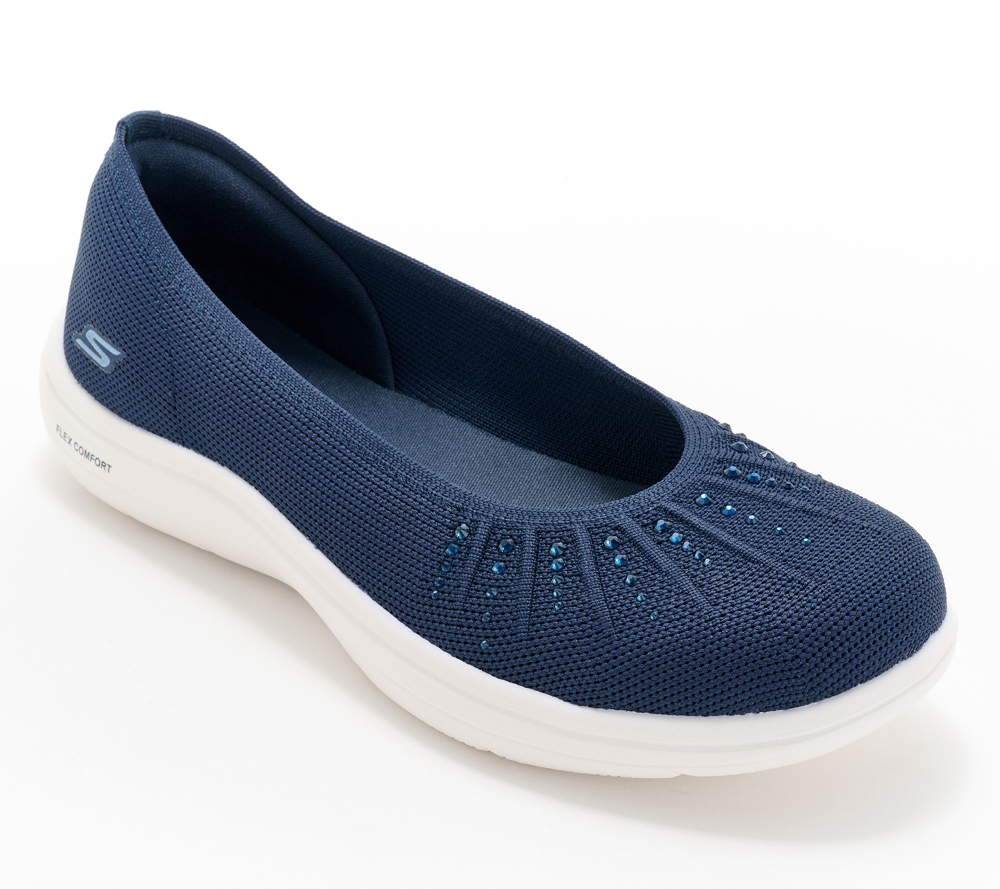 "As Is" Skechers On-the -GO Flex Radiant Knit Skimmers-Summer