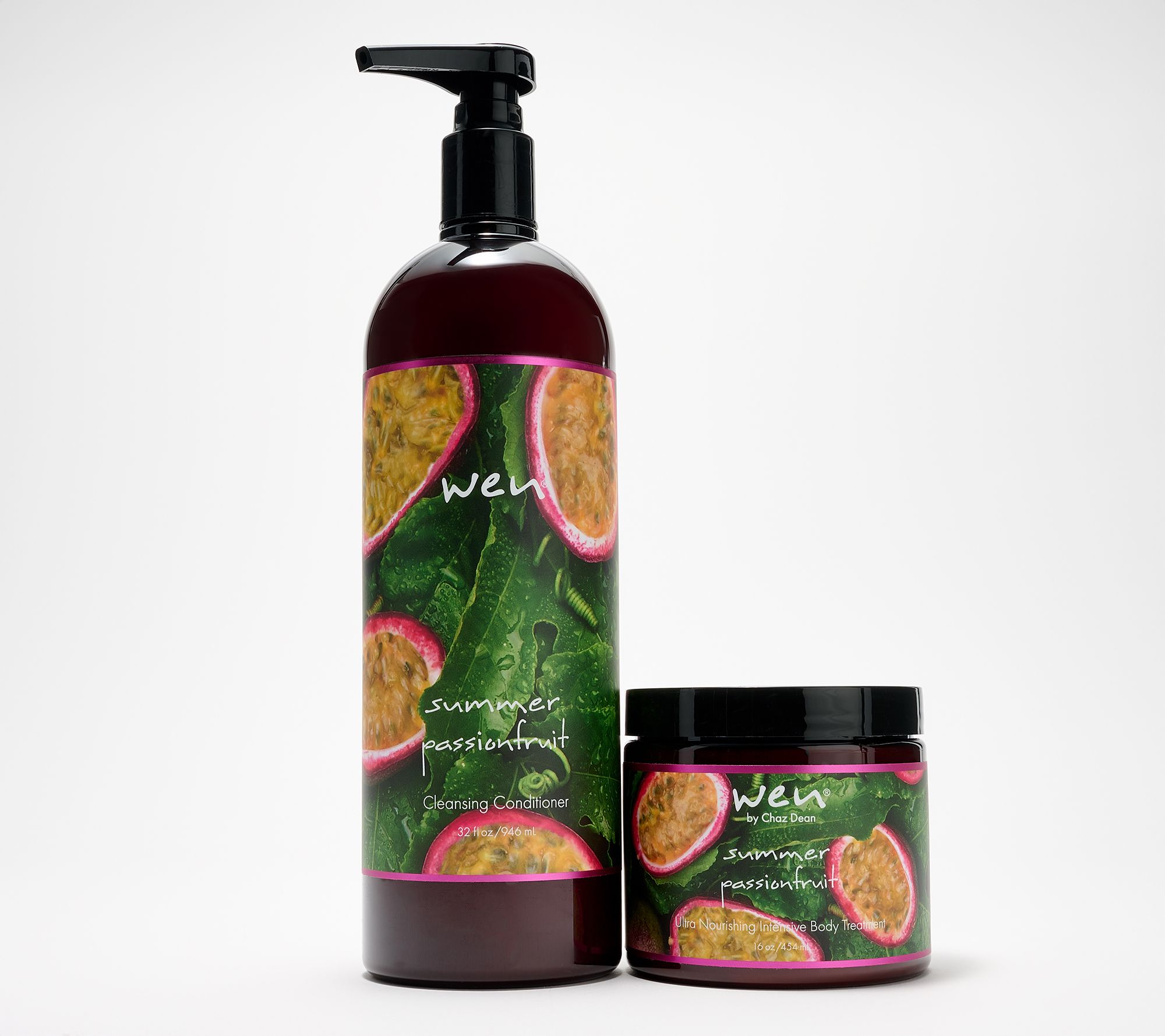  WEN by Chaz Dean Summer Cleansing Conditioner & Body Cream Set