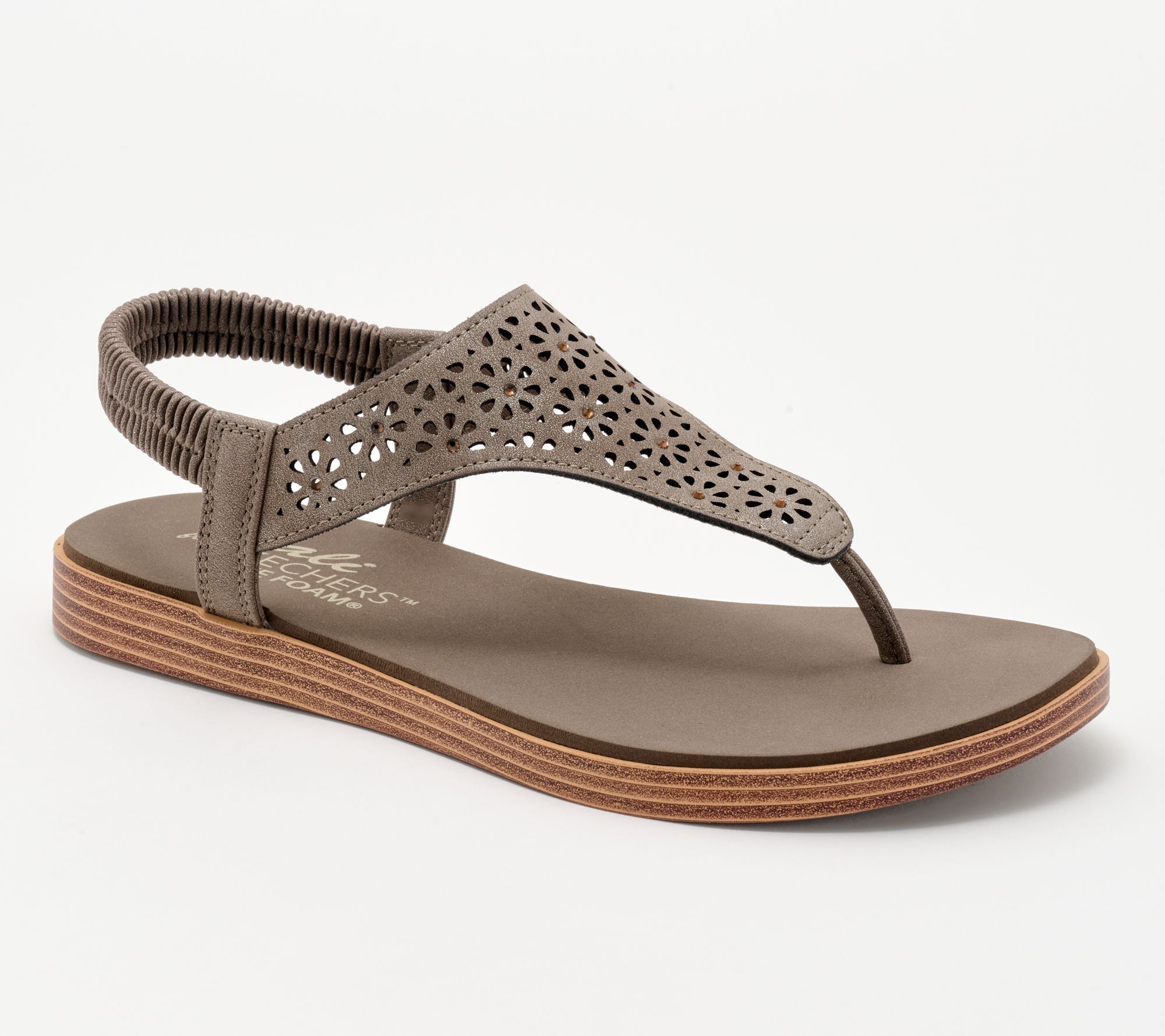 "As Is" Skechers Cali Summer Cove Slingback Sandals- Ocean