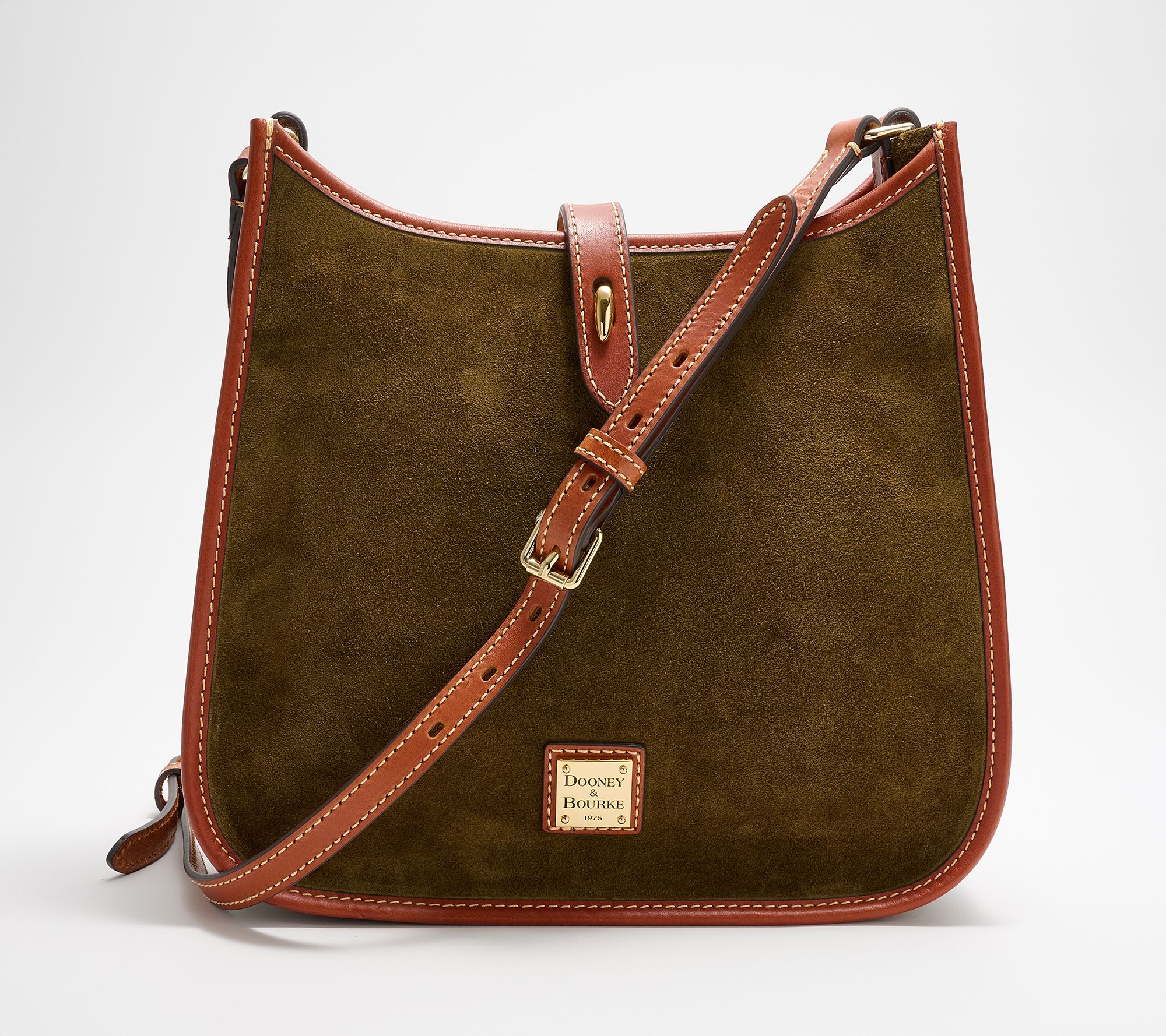 Dooney & Bourke Suede Messenger Crossbody