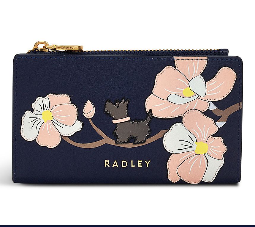 RADLEY London C oin Street Magn olia Medium Lea ther Wallet