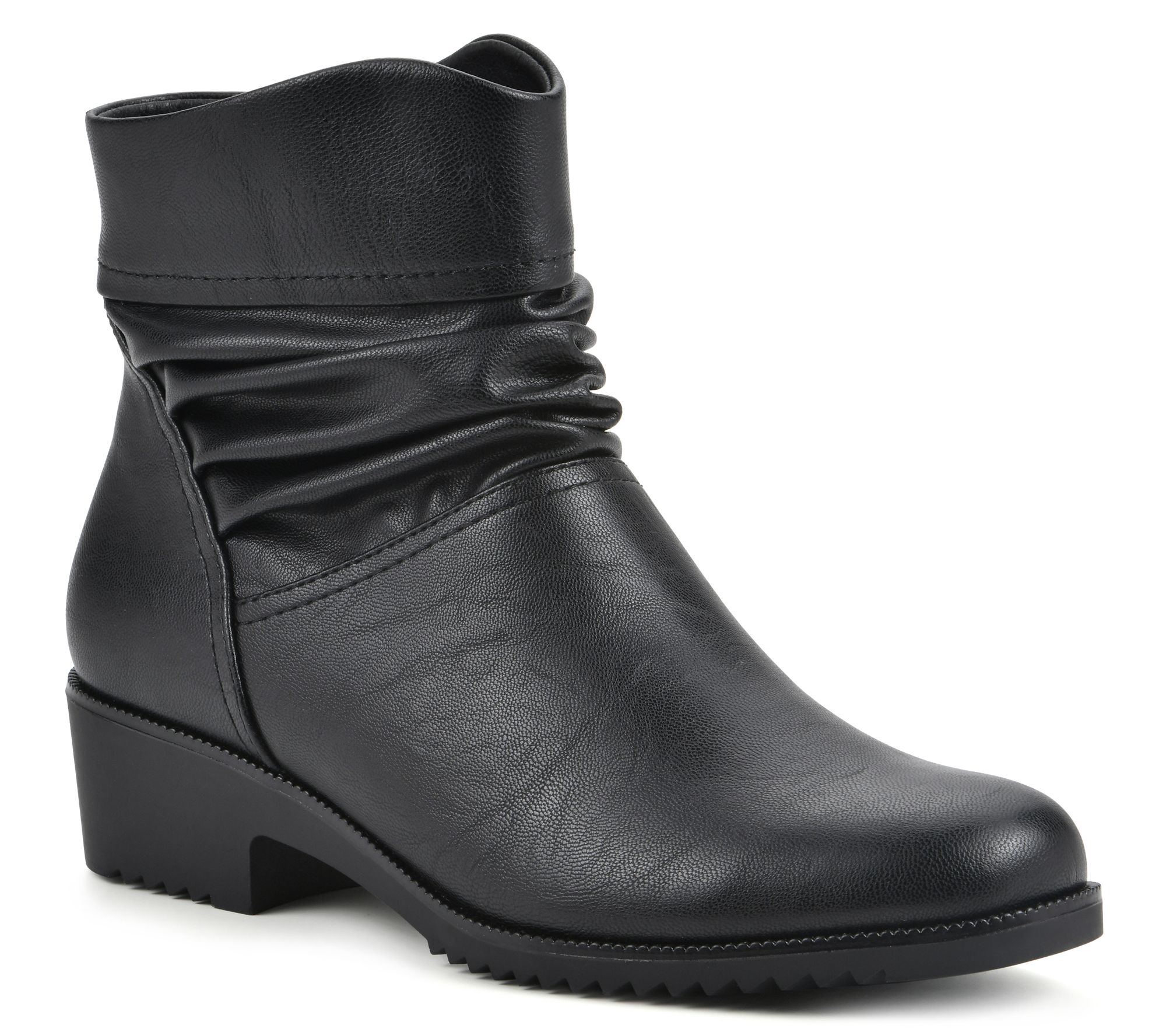 Cliffs by White Mountain Rouched Ankle Boots - Durbon