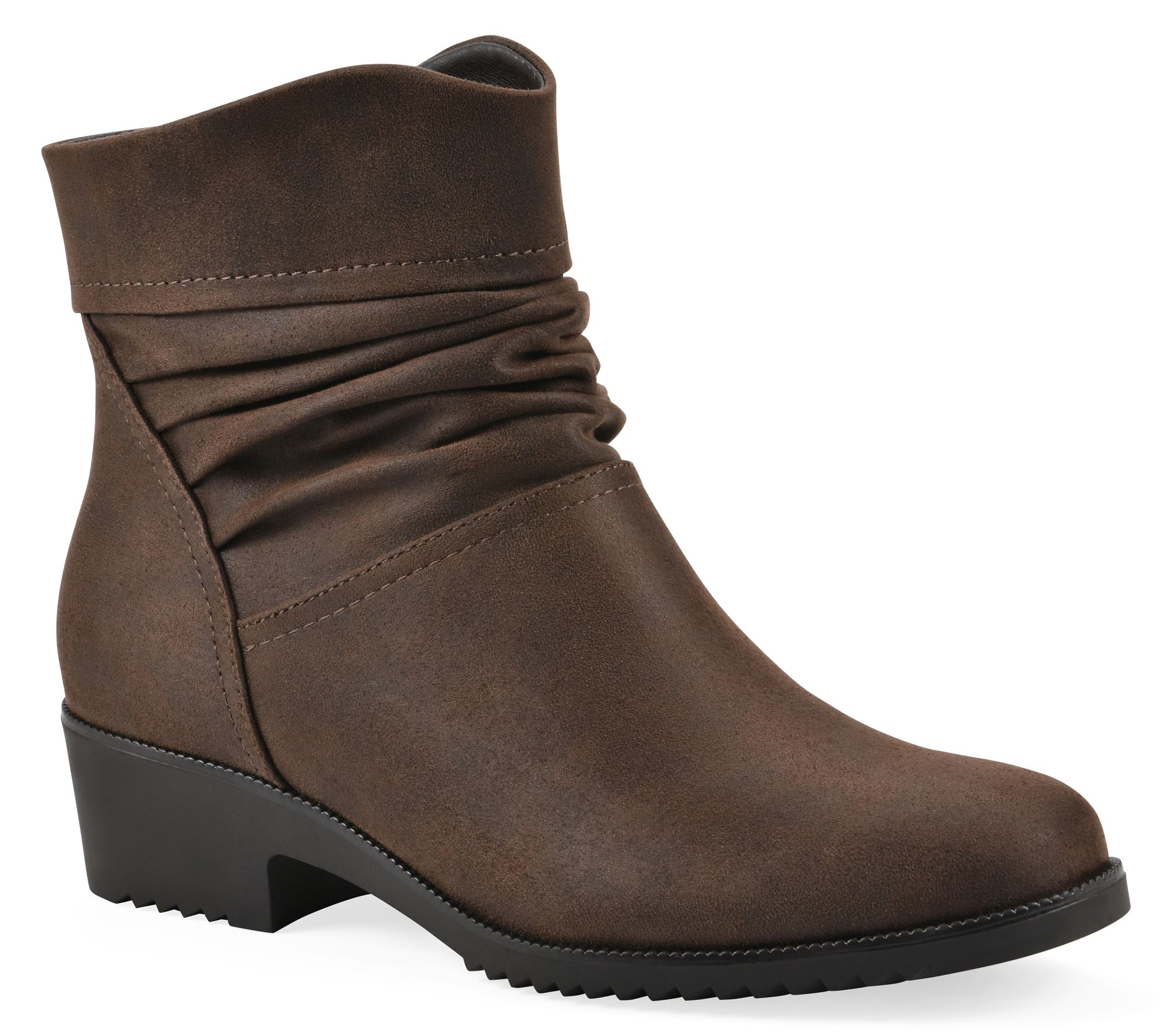Cliffs by White Mountain Rouched Ankle Boots - Durbon