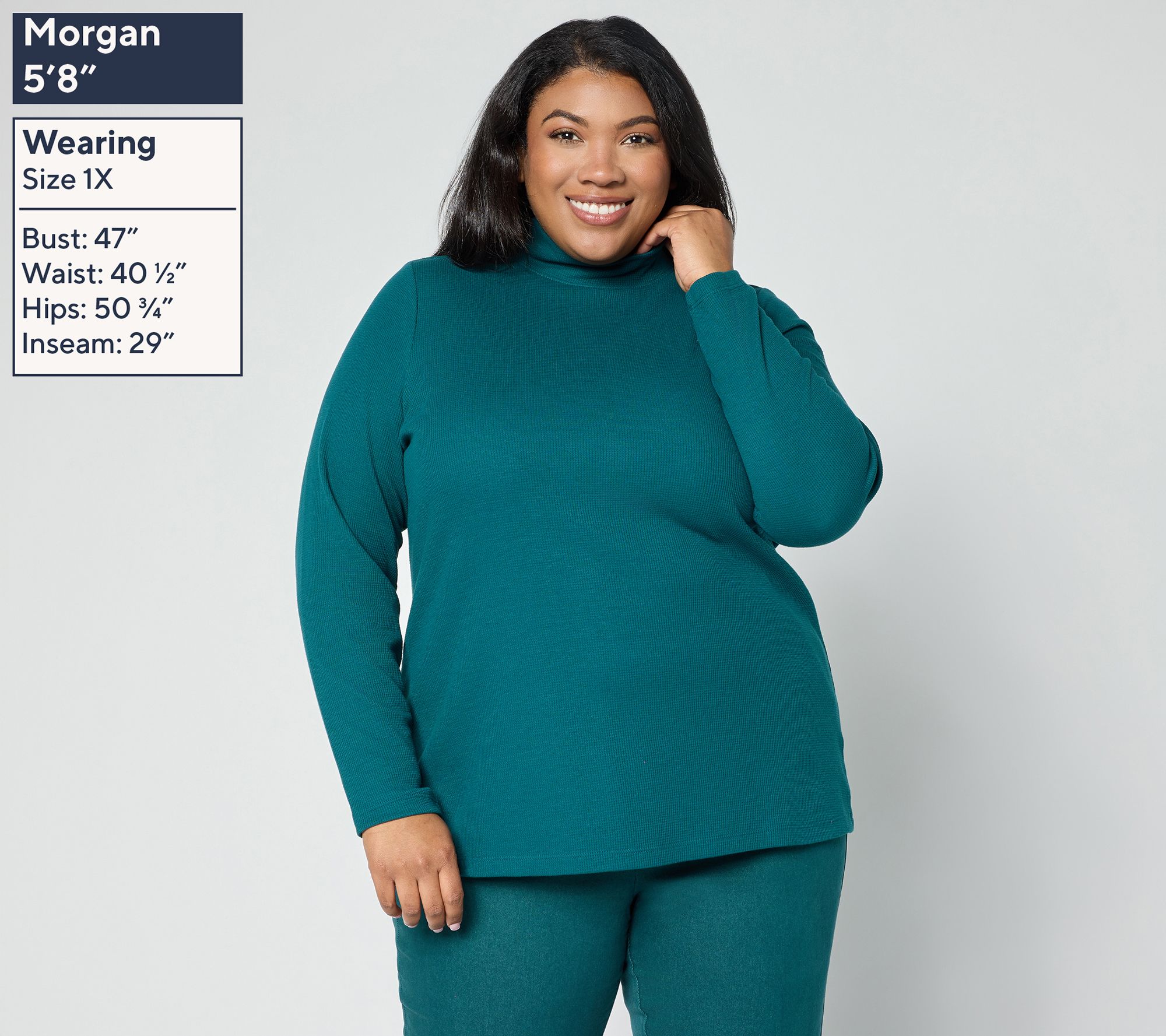 05aw y’s drape knit long sleeve kakko下北沢 Denim & Co. Essentials Waffle Knit Variety 2-Pack Long Slv Tops