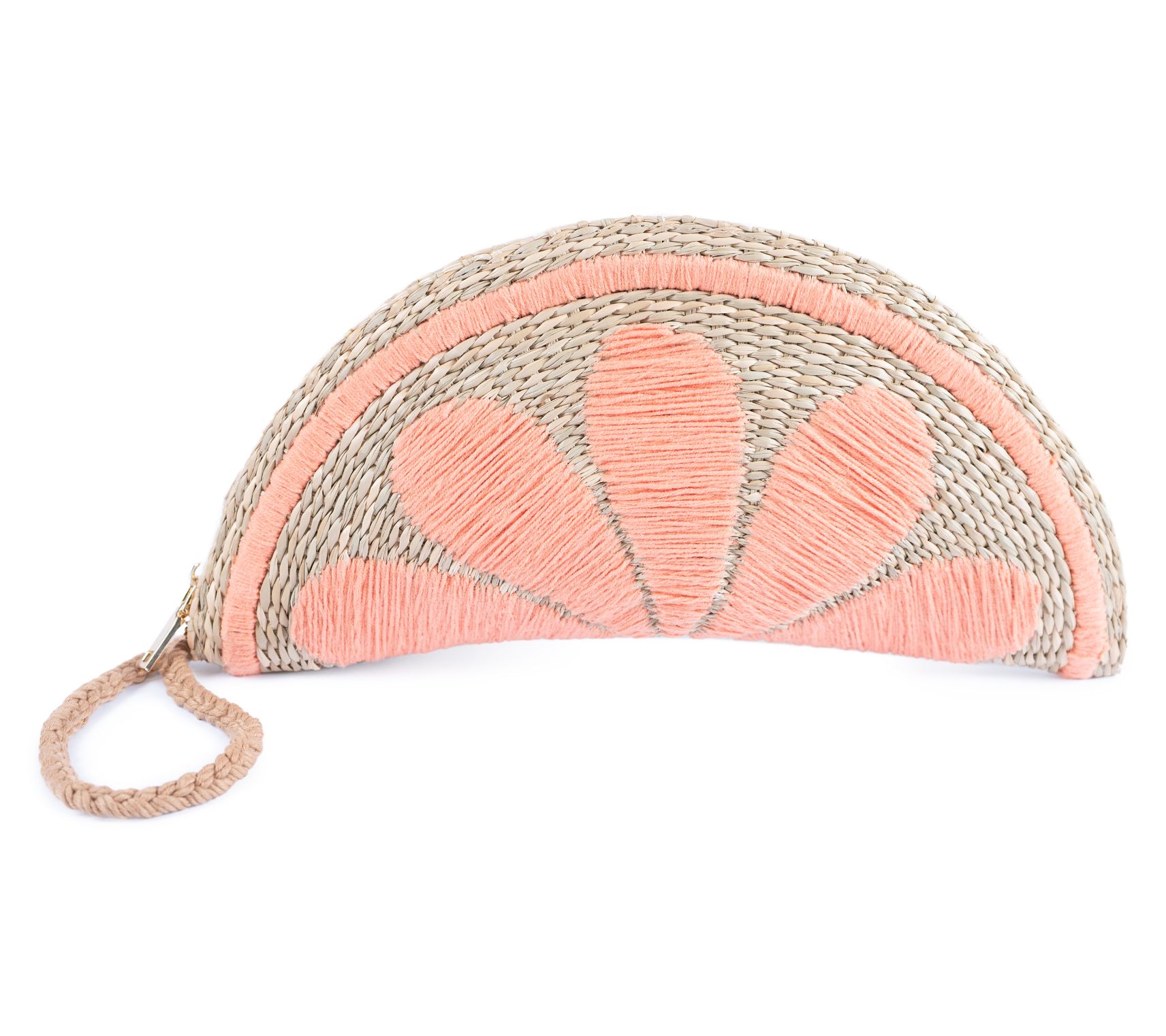 Jelavu Capri Novelty Fruit Woven Straw Clutch