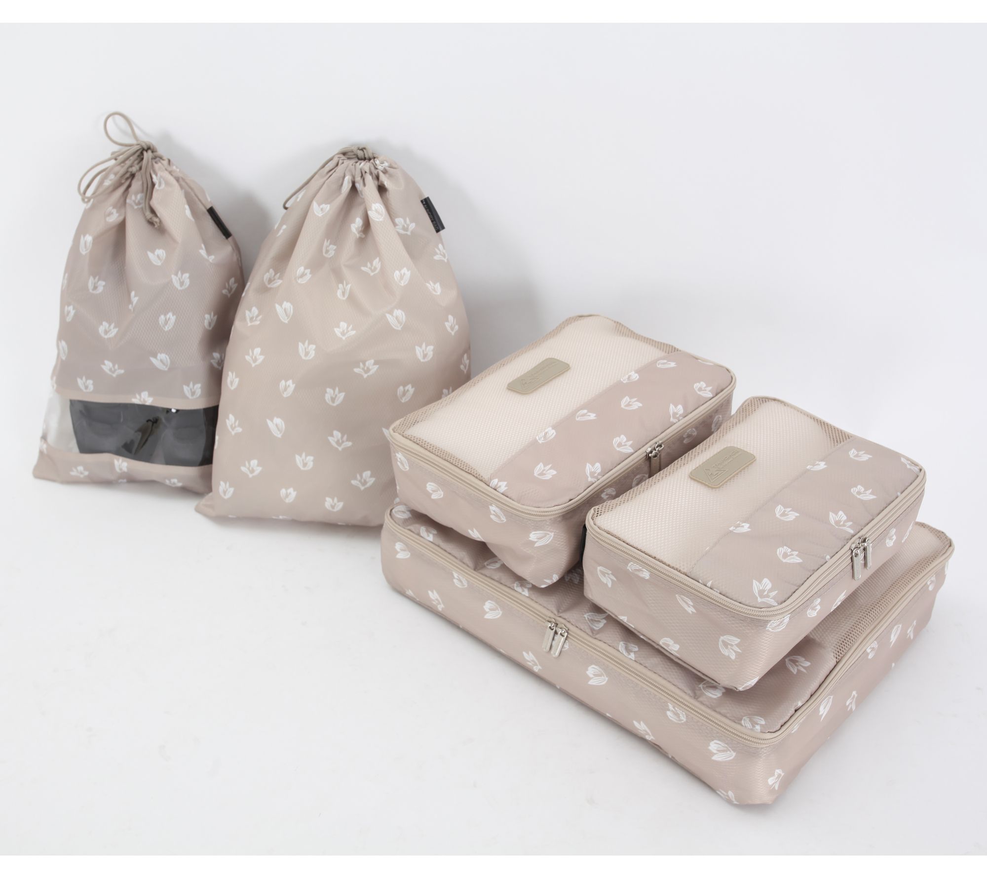 Triforce Set of 3 Packing Cubes with Shoe & Laundry Bags
