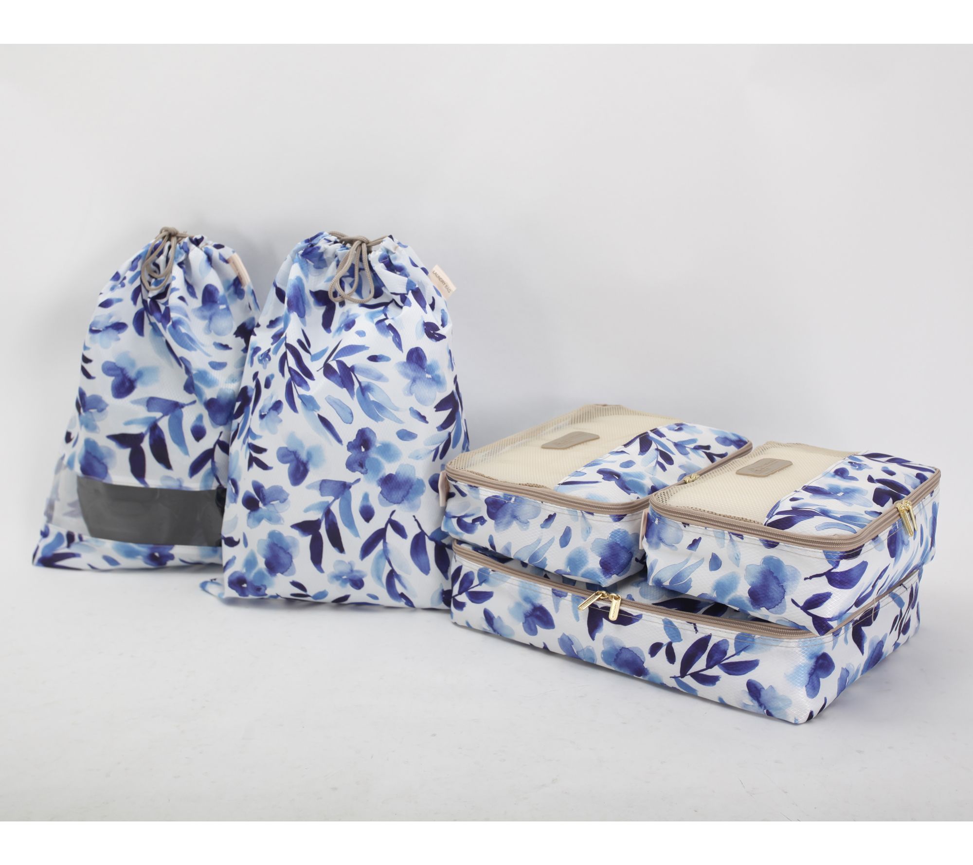 Triforce Set of 3 Packing Cubes with Shoe & Laundry Bags