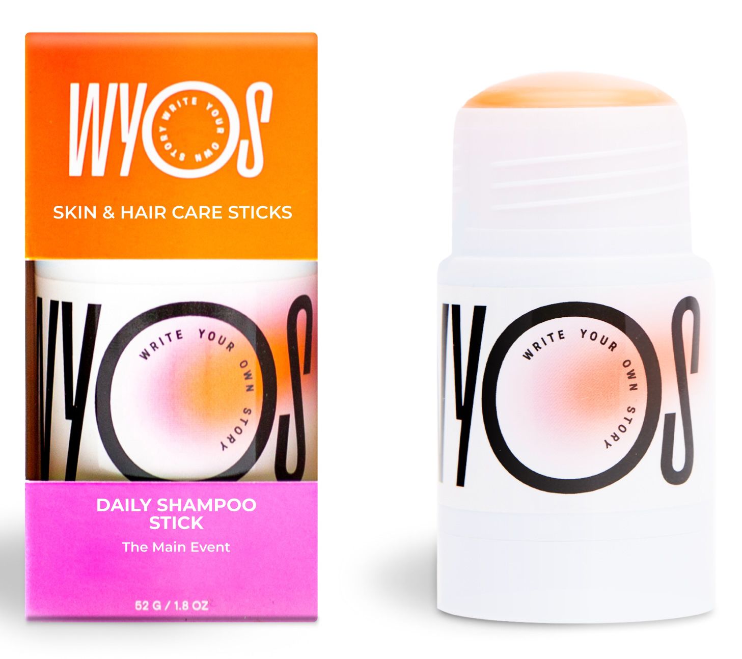 WYOS Sulfate Free Shampoo Stick