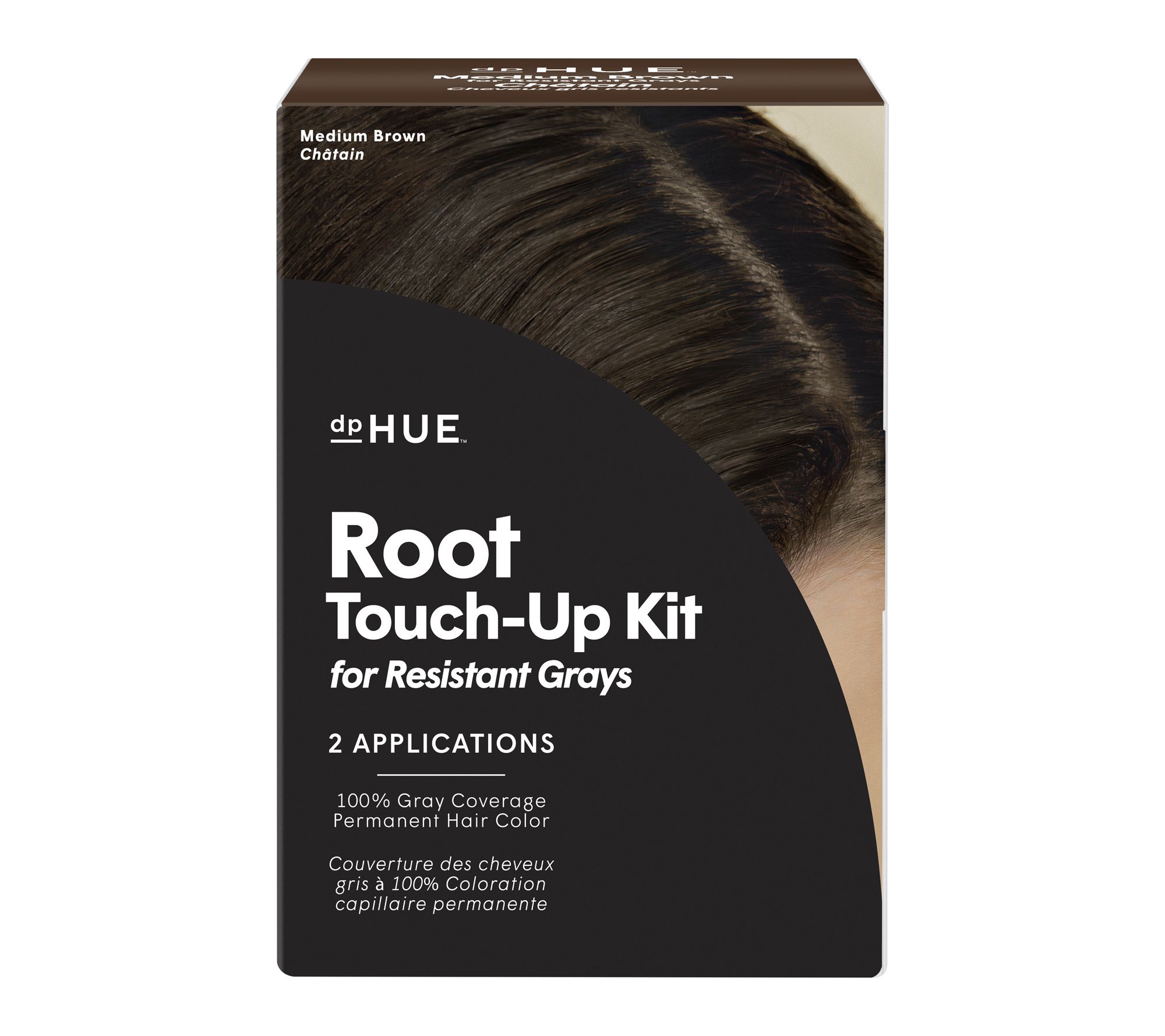 dpHUE Root Touch-Up Kit for Resistant Grays