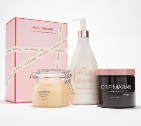 Josie Maran Let's Do the Peppermint Twist 3-pcBody Collection