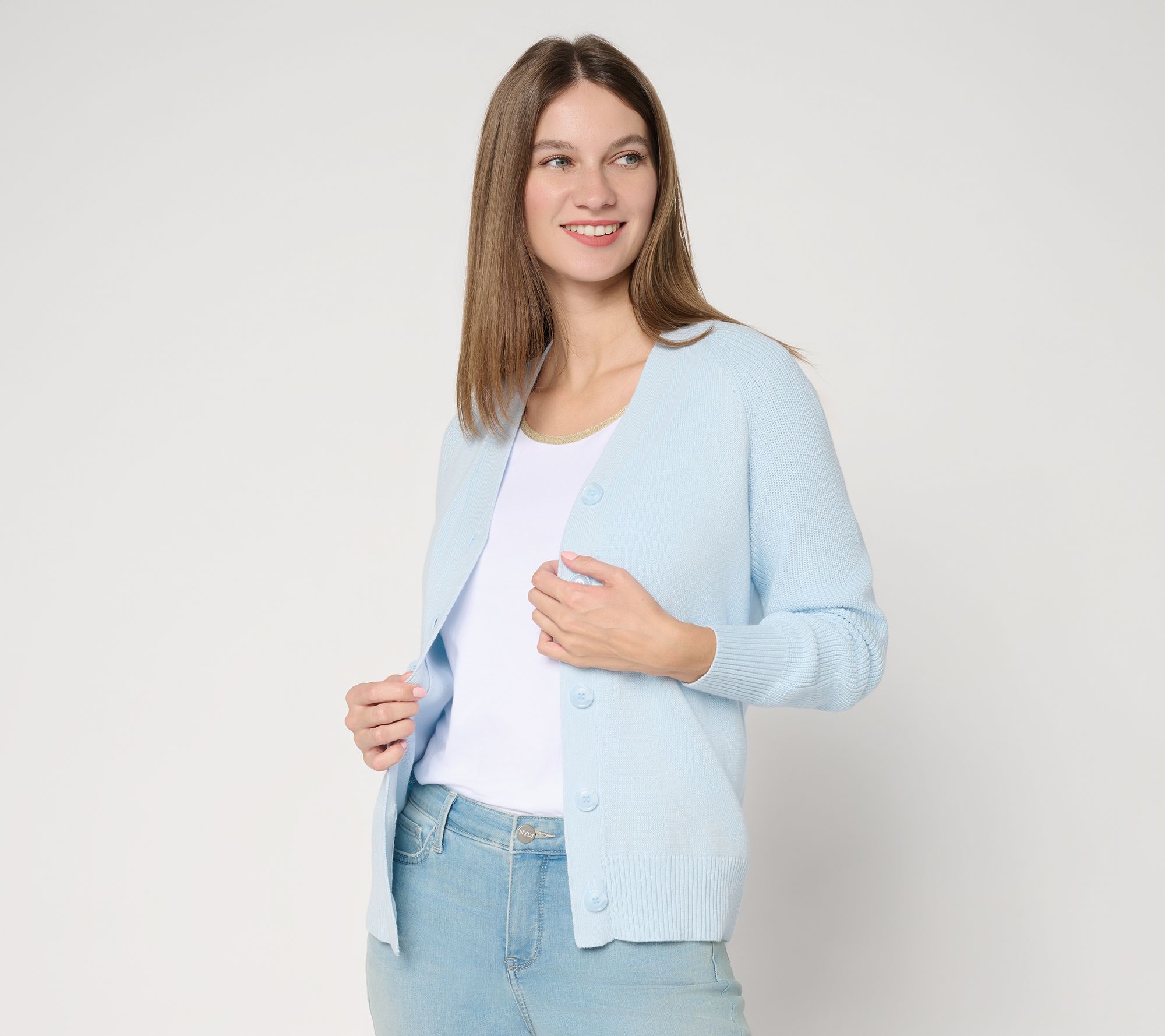 Belle by Kim Gravel Pale by Comparison Cardigan