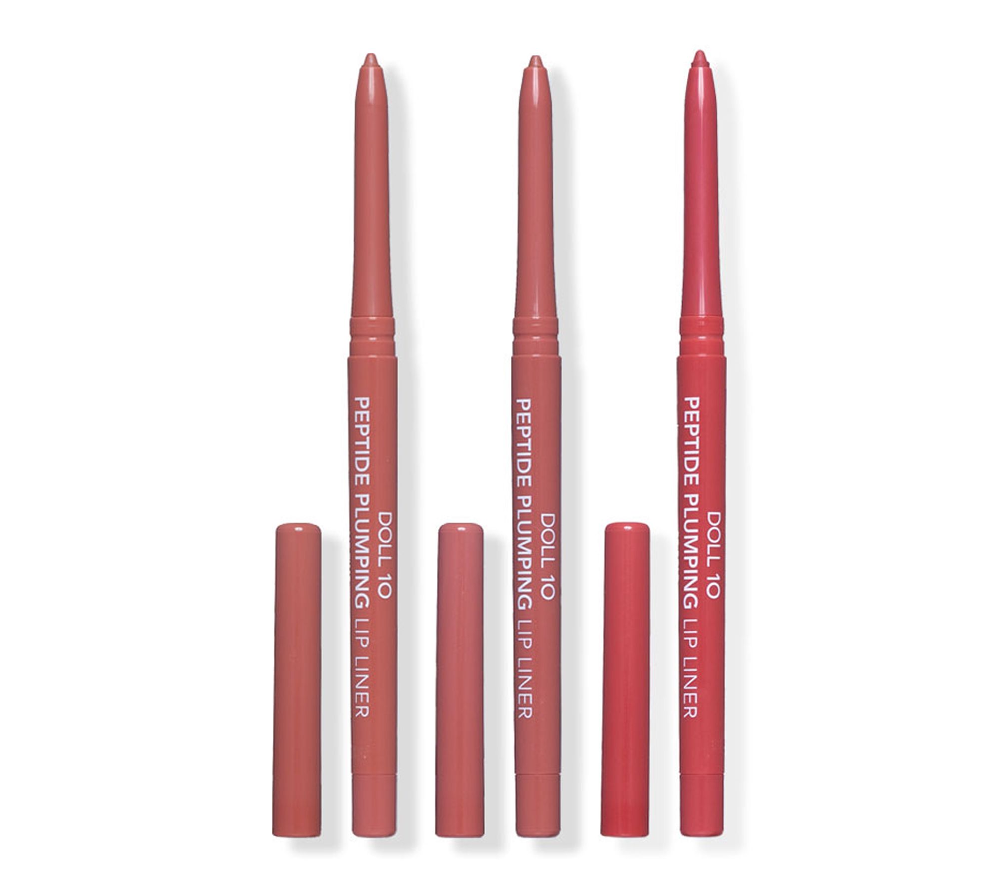Doll 10 Peptide Plumping Lip Liner Trio
