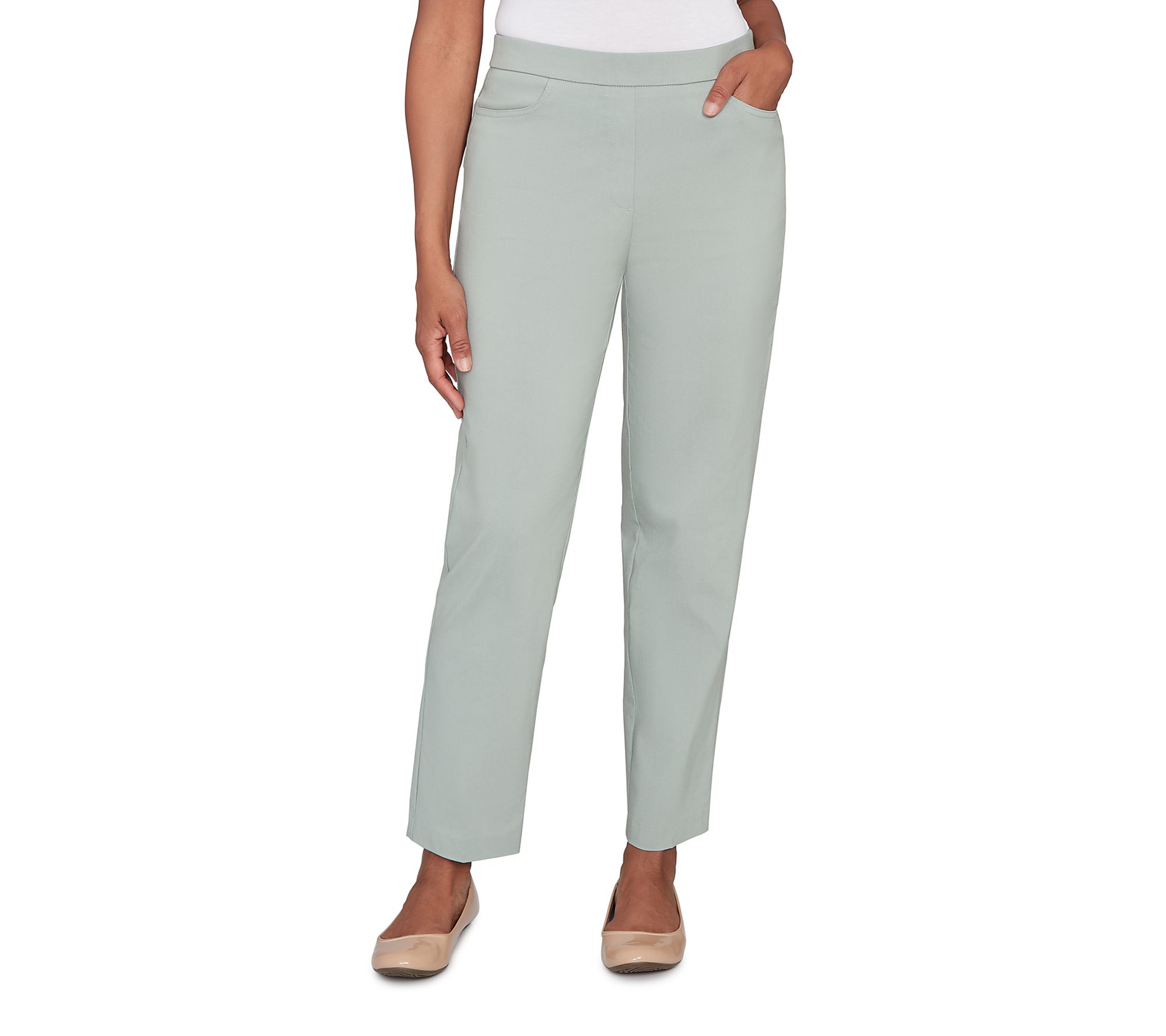 Alfred Dunner Petite Modern Millennium Short Length Pants