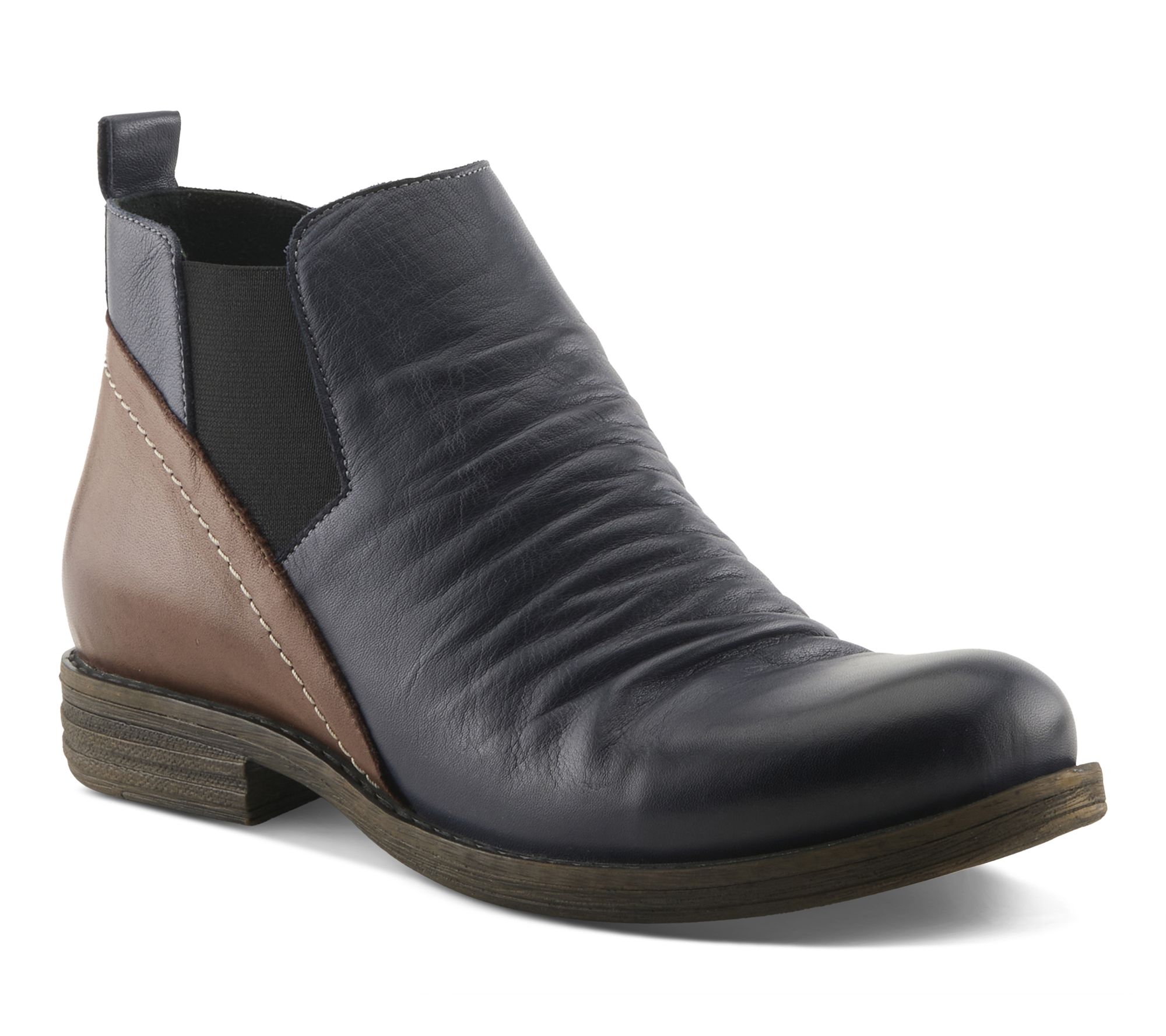 Spring Step Leather Booties - Mantaro