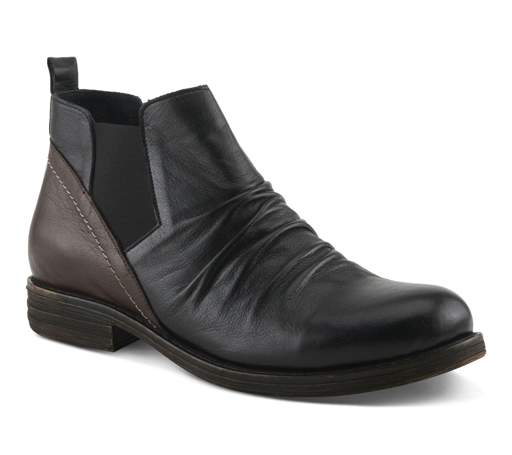 Spring Step Leather Booties - Mantaro