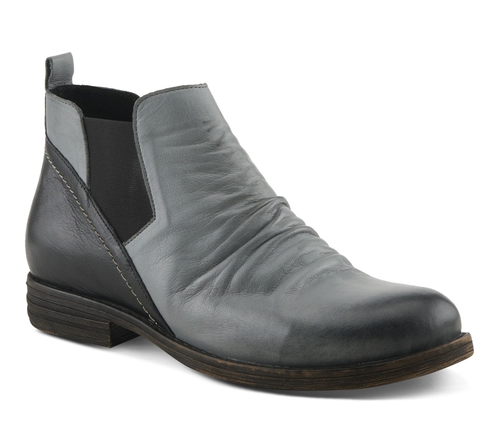 Spring Step Leather Booties - Mantaro