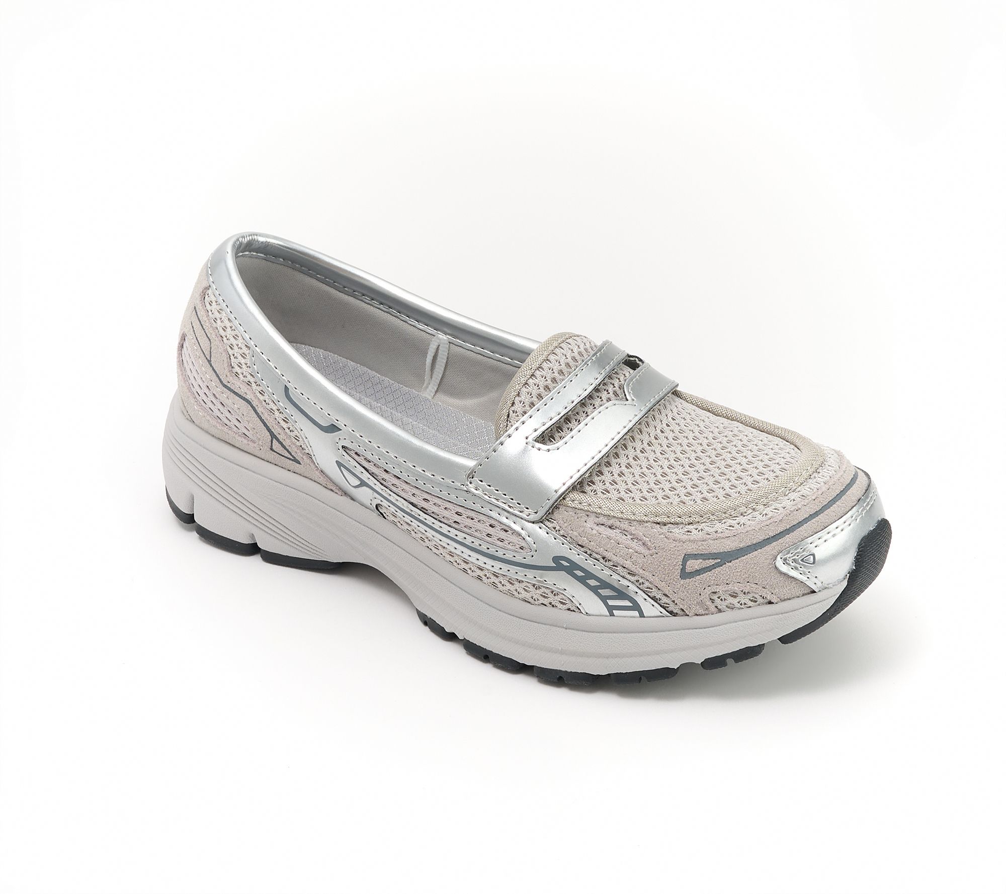 Skechers Mesh and Metallic Sport Loafers - Var-City