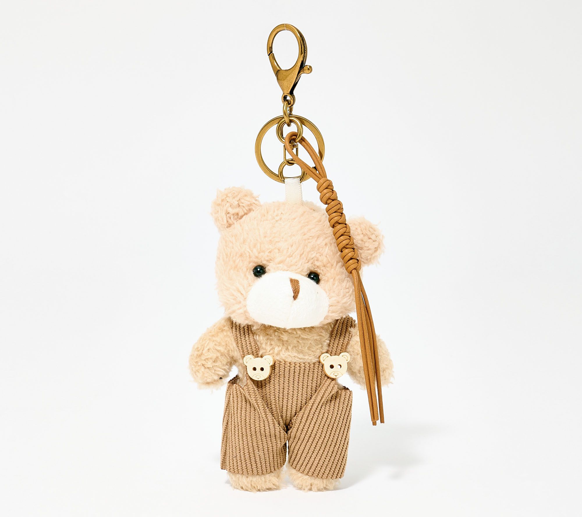 American Leather Co. Teddy Bear Bag Charm