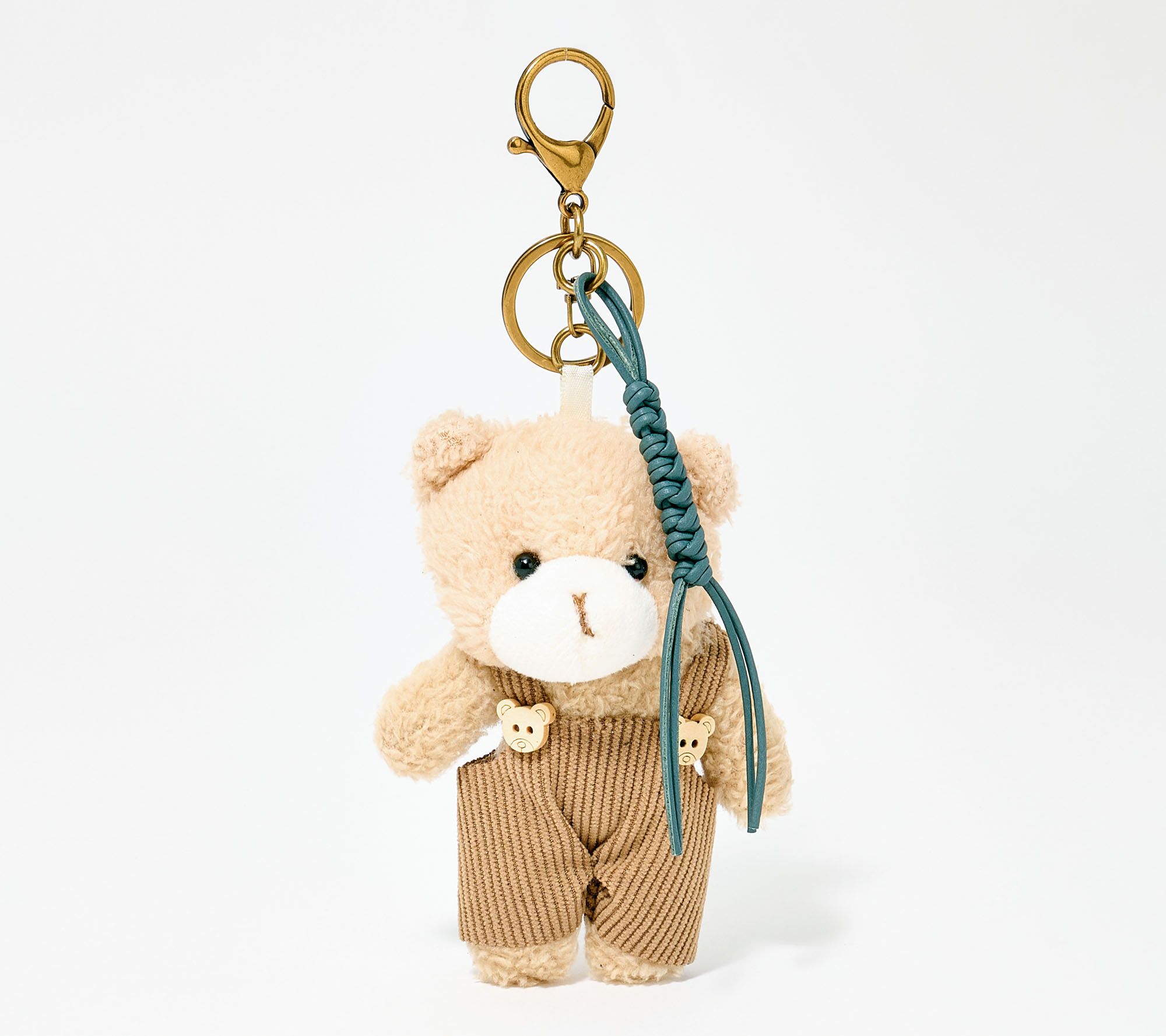 American Leather Co. Teddy Bear Bag Charm