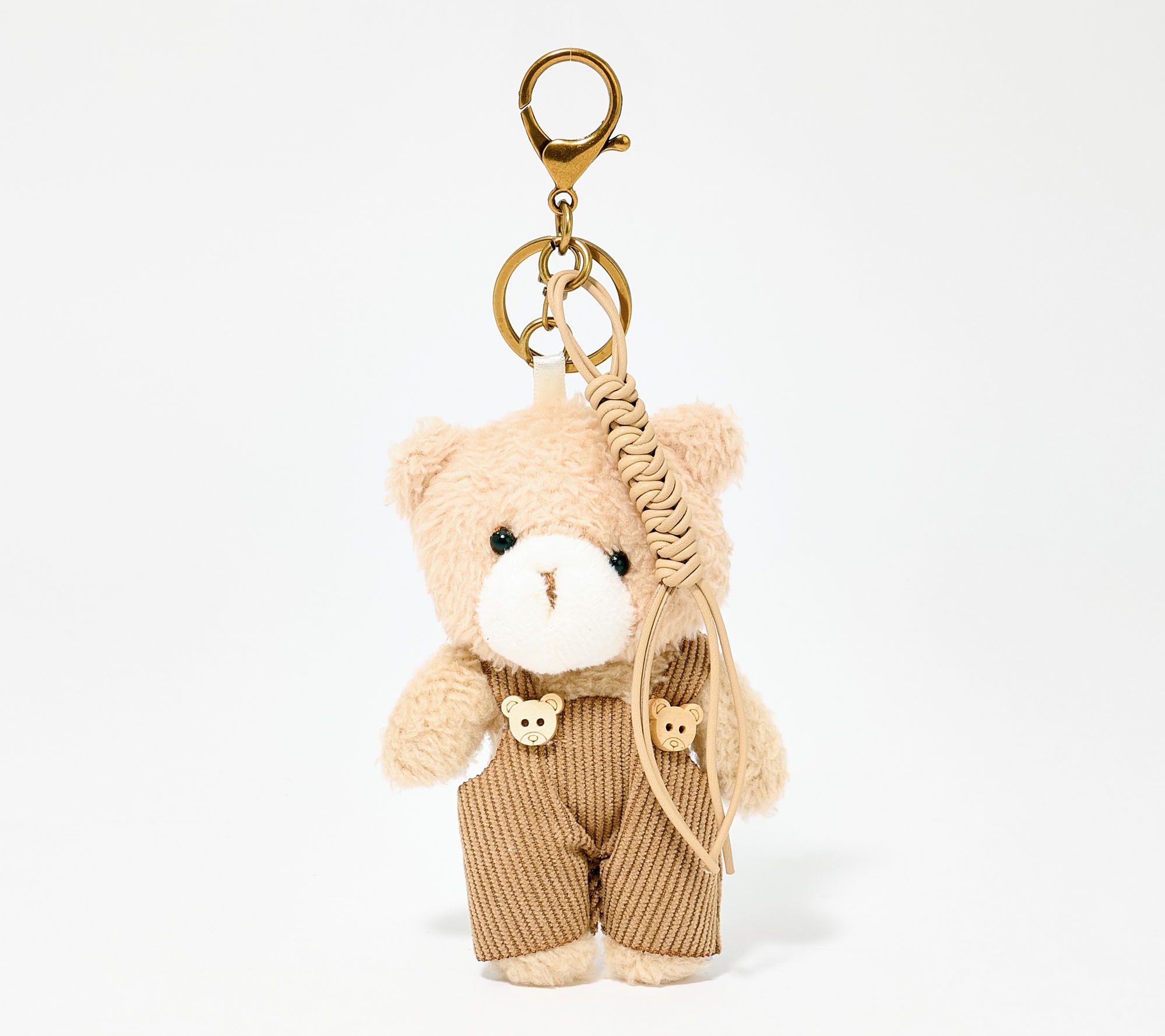 American Leather Co. Teddy Bear Bag Charm