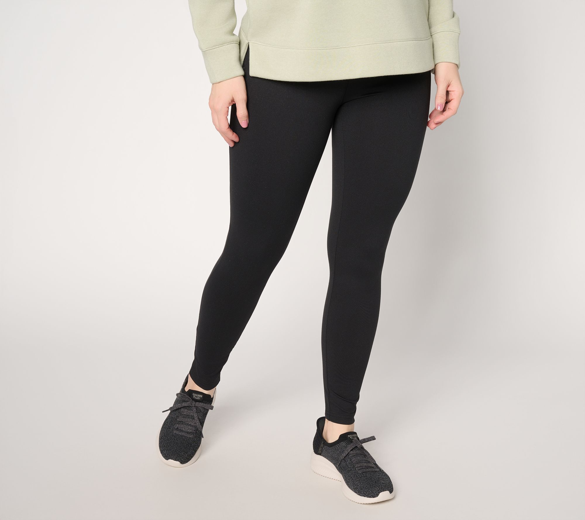 "As Is" Belle Body by Kim Gravel Petite Athletic Jersey Legging