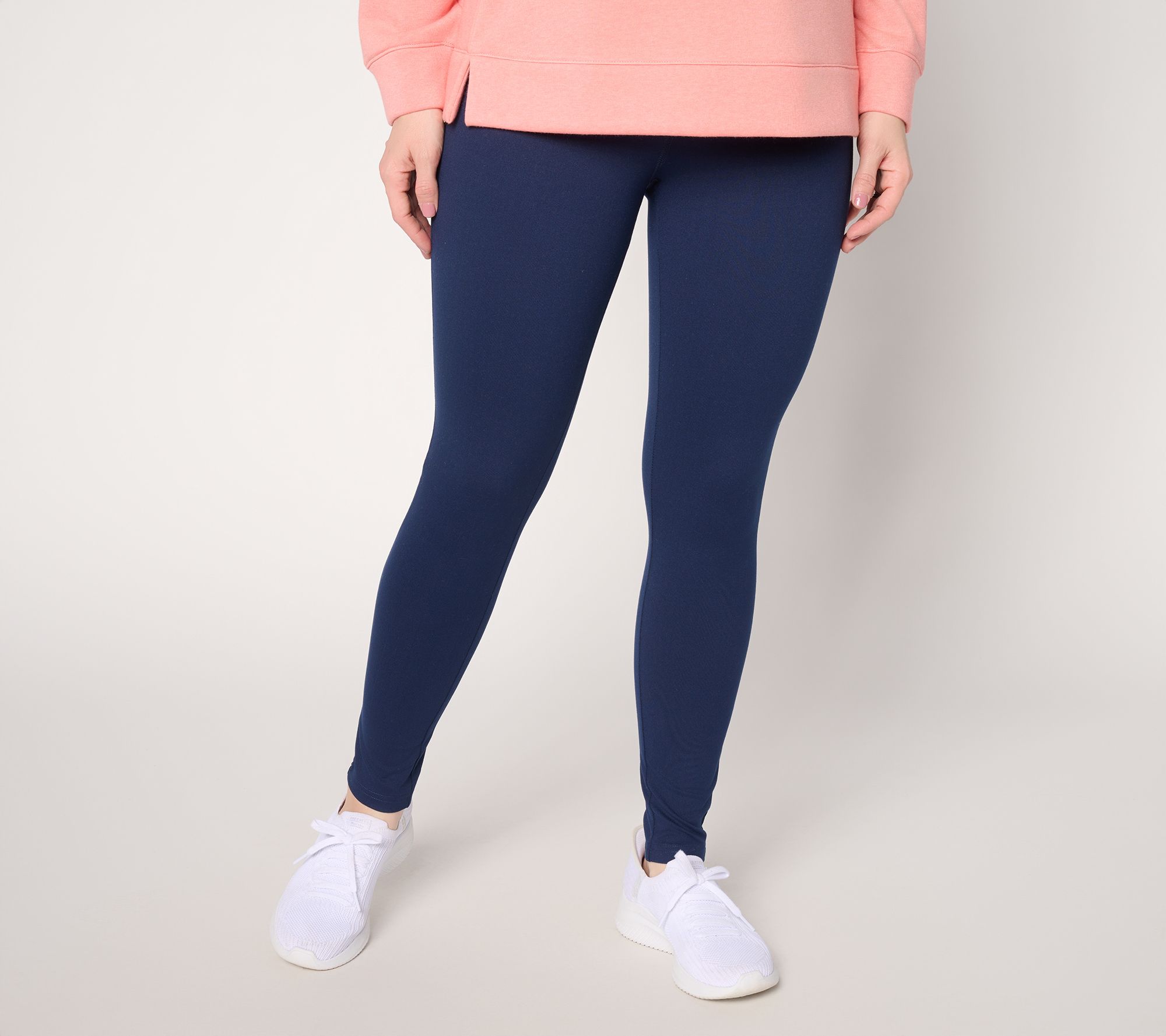"As Is" Belle Body by Kim Gravel Petite Athletic Jersey Legging