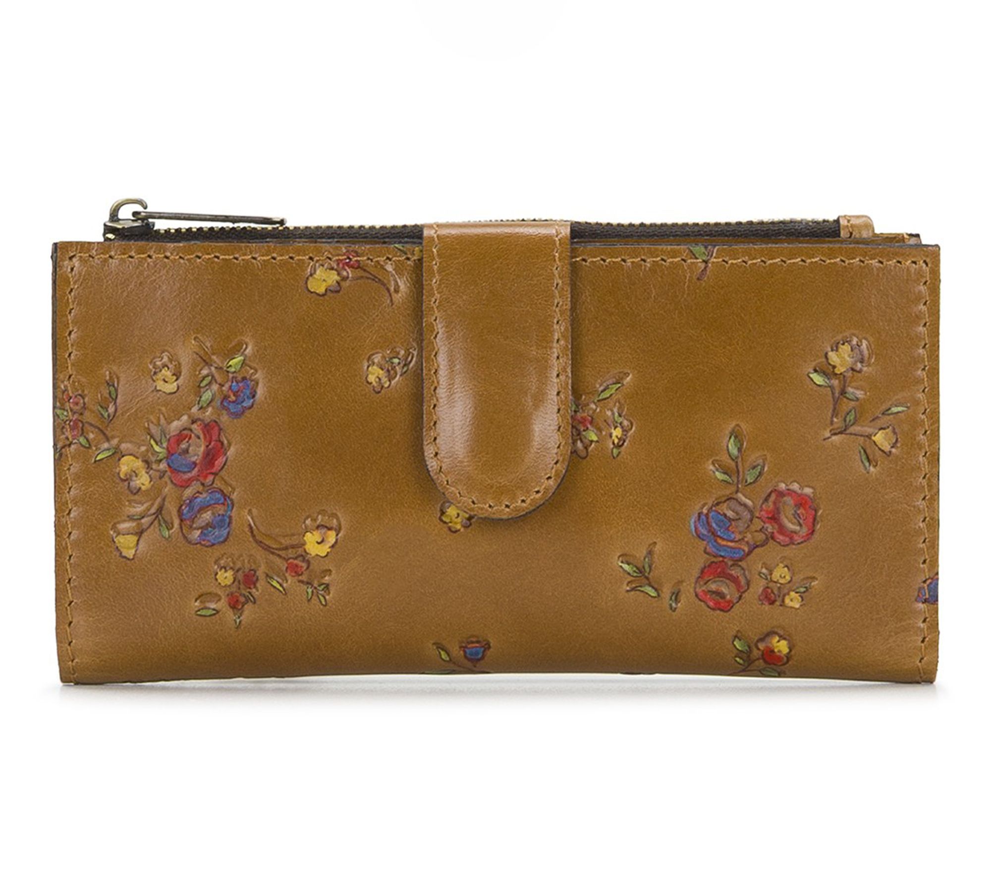  Patricia Nash Nazari Wallet - Fleur de Jardin Embossed