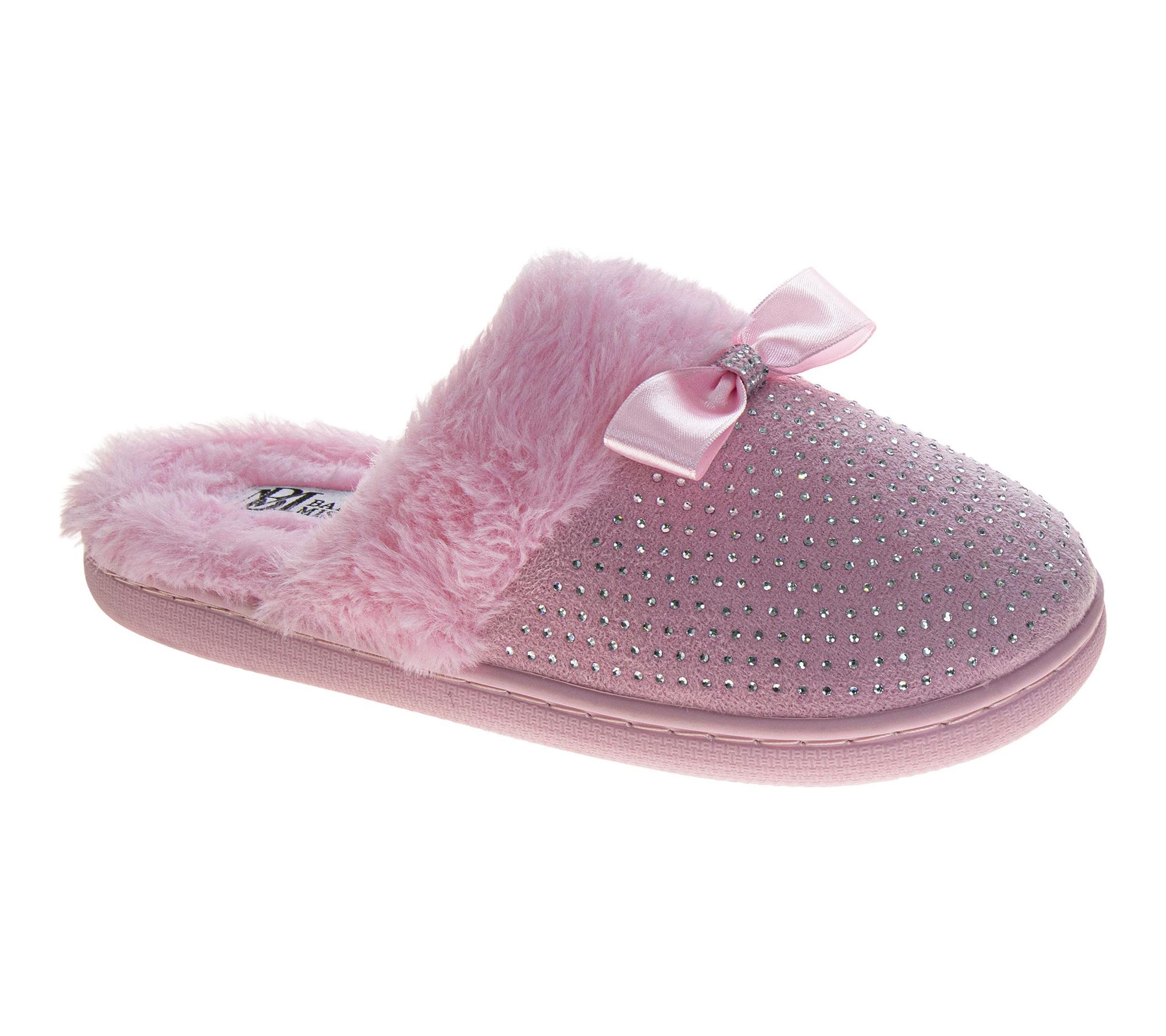Badgley Mischka Women's Rhinestone Slippers