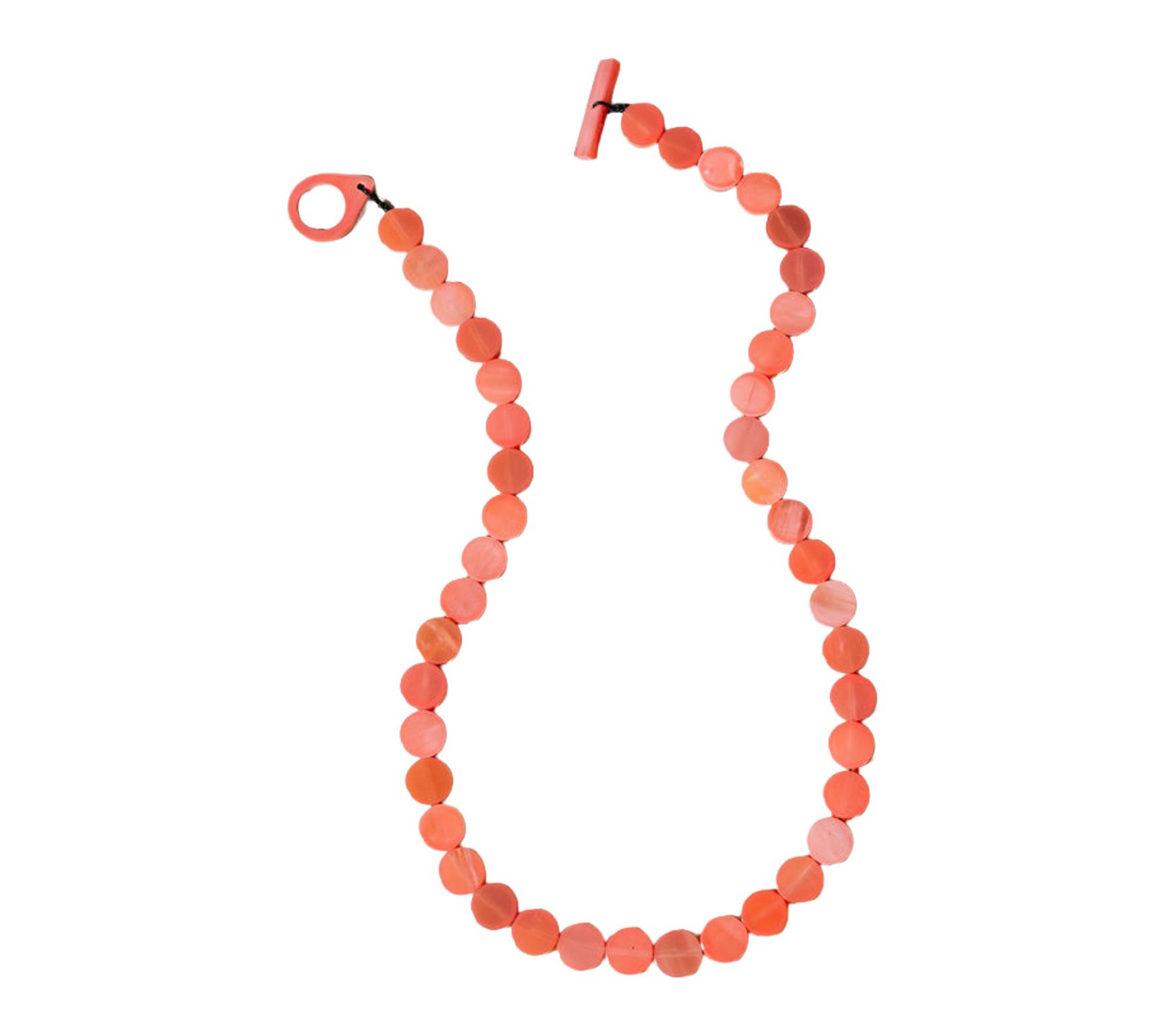 Sunshine Tienda Buffalo Horn Confetti Bead Necklace