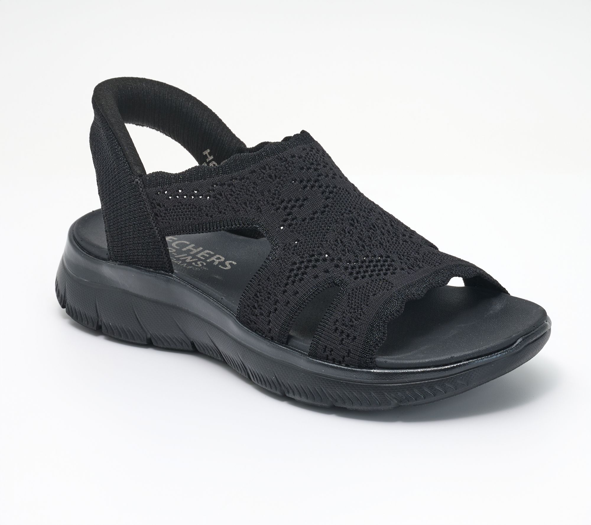 "As Is" Skechers Slip-ins Summits Crochet Knit Sandals