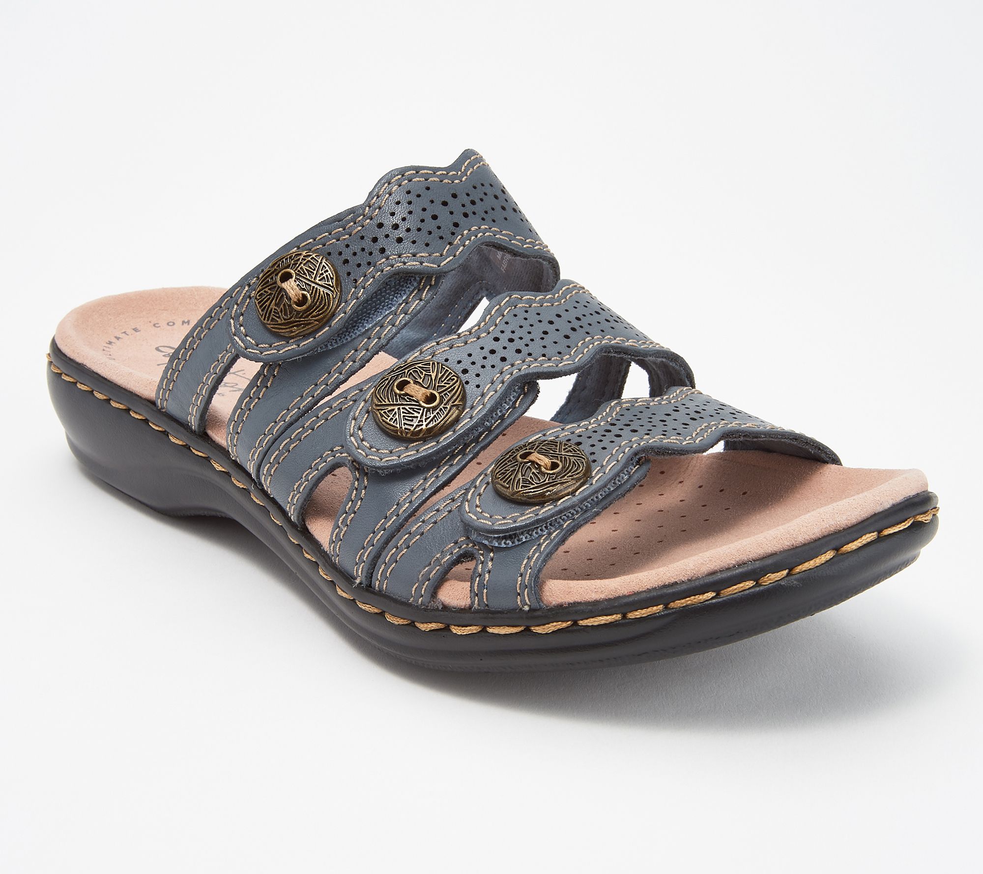 Clarks Collection Leather Sandals 