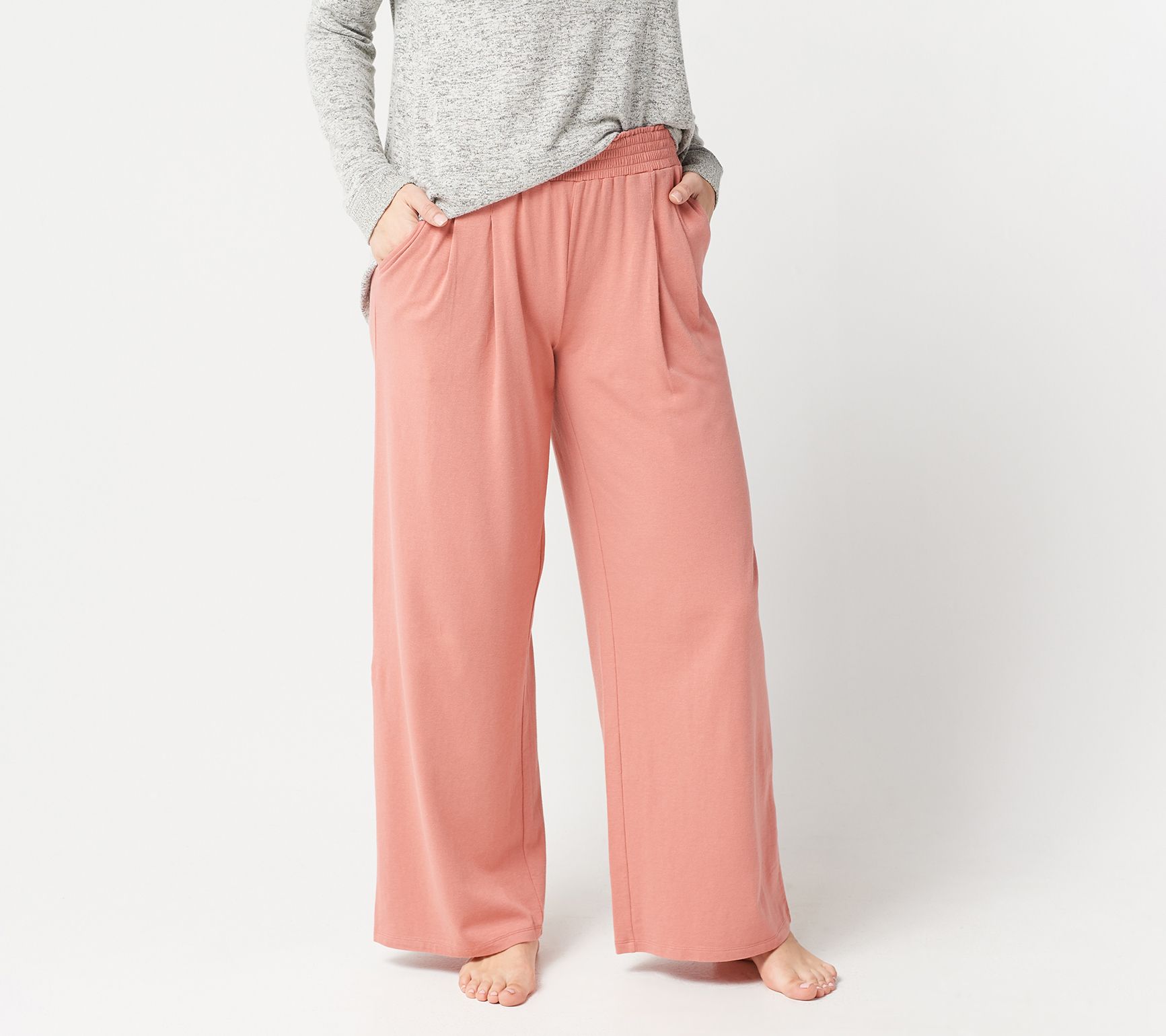 cozy wide leg pants