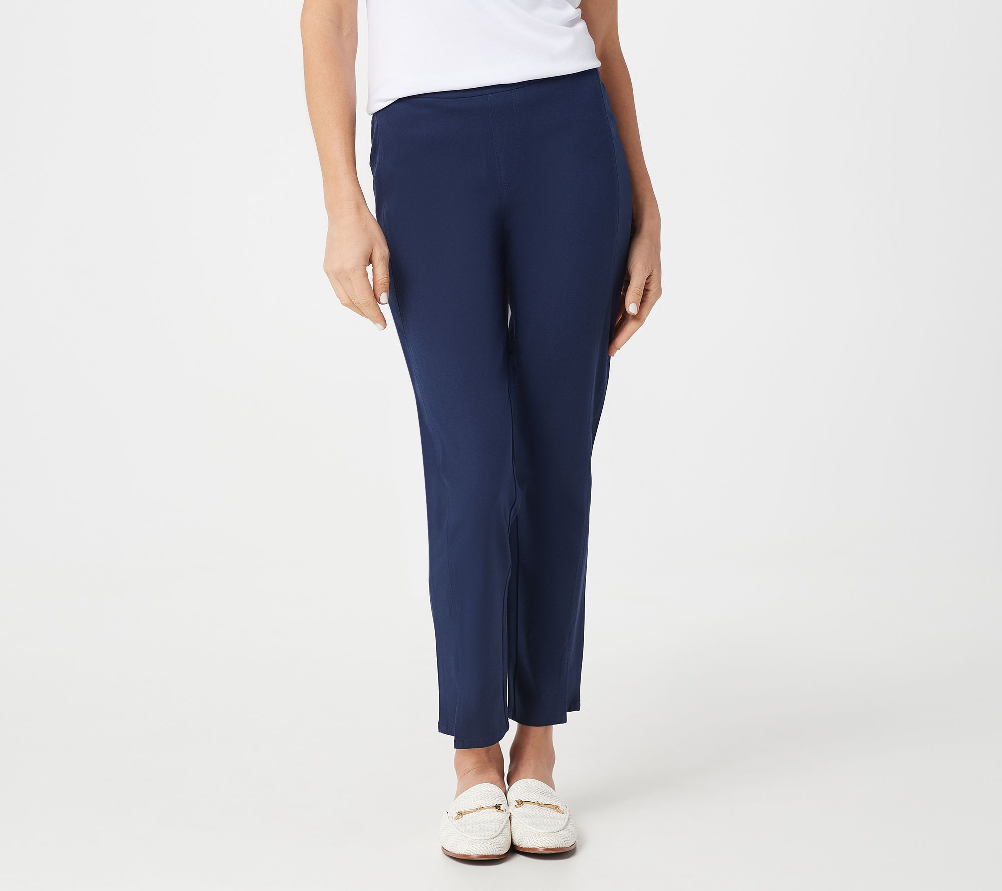 Isaac Mizrahi Live! Special Edition Tall 24/7 Stretch Ankle Pants - QVC.com