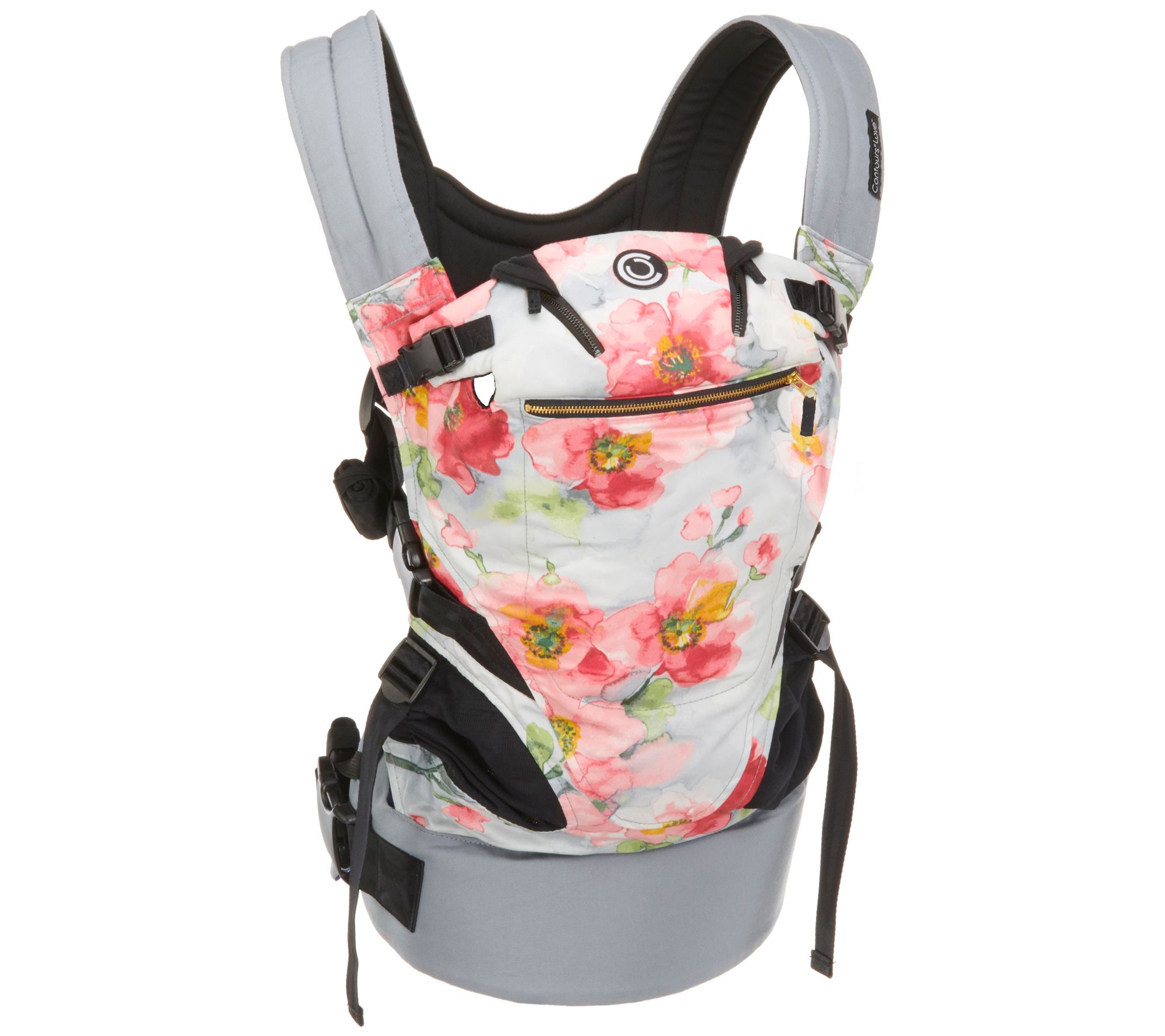 pink baby carrier