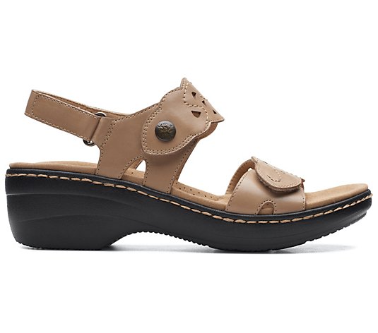 Clarks Collection Adjustable Sandals - Merliah Dove