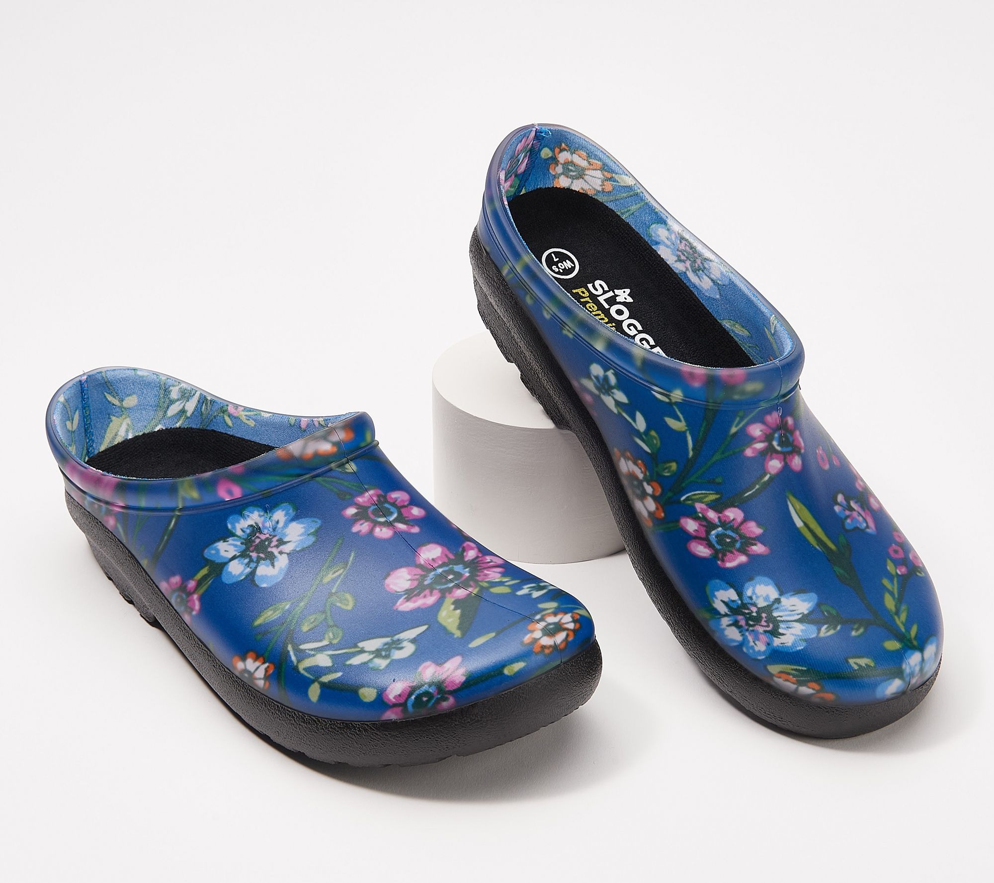 Hunter floral garden store clogs