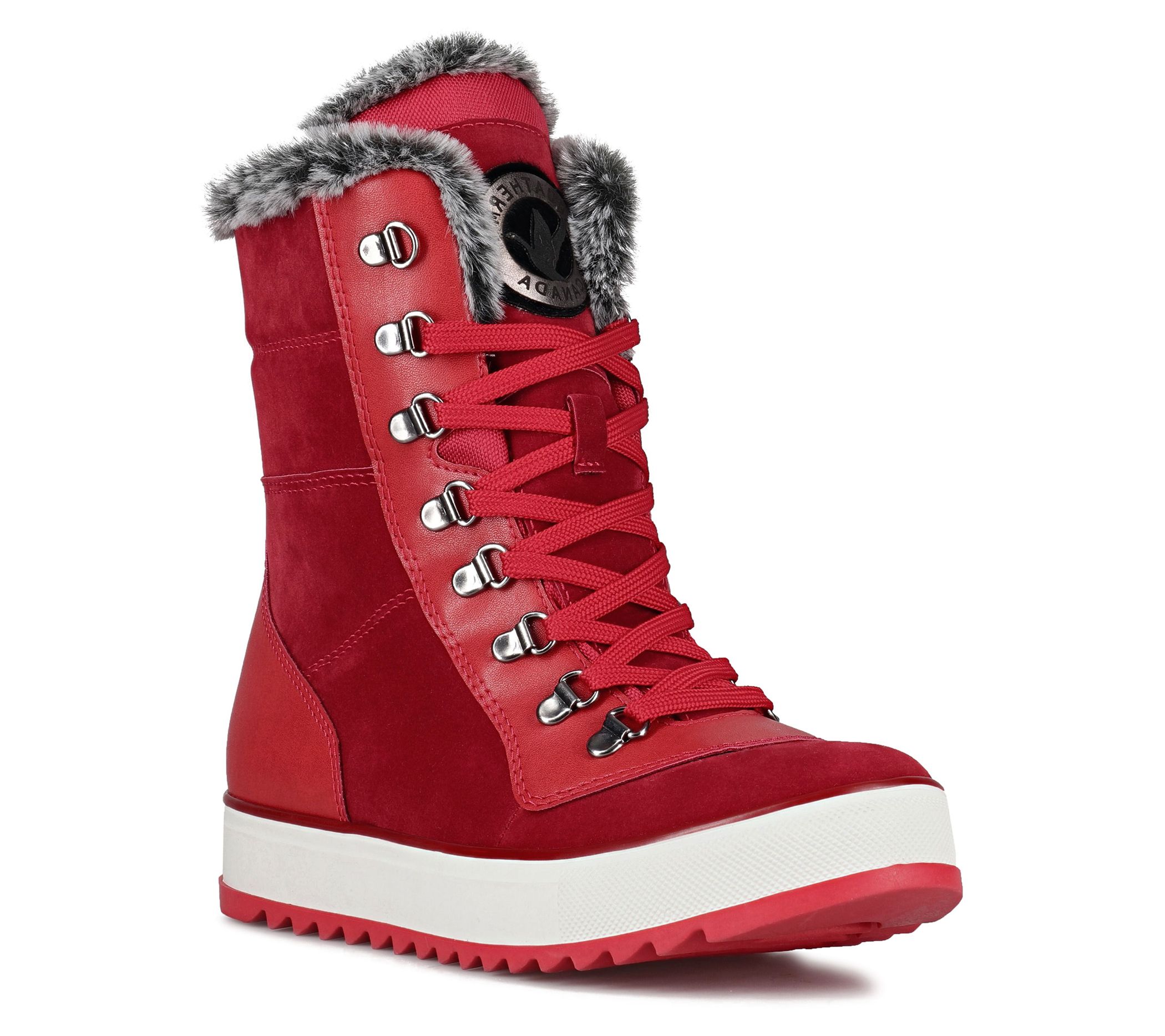 Aquatherm Canada Brown Rust Winter Boot-Maya