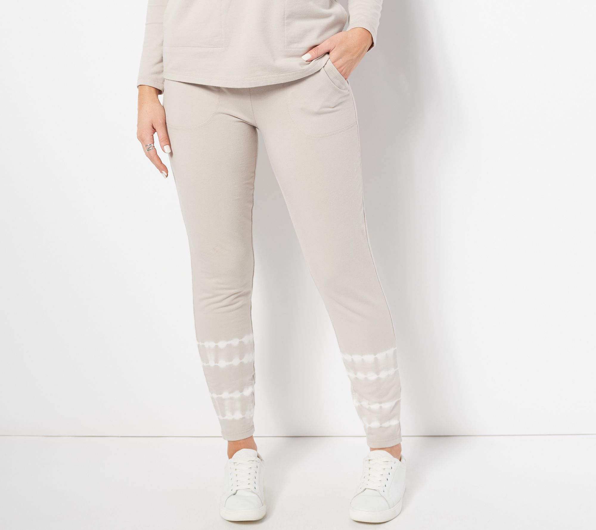 Isaac Mizrahi Live! Soho Petite Printed Tiedye Slim