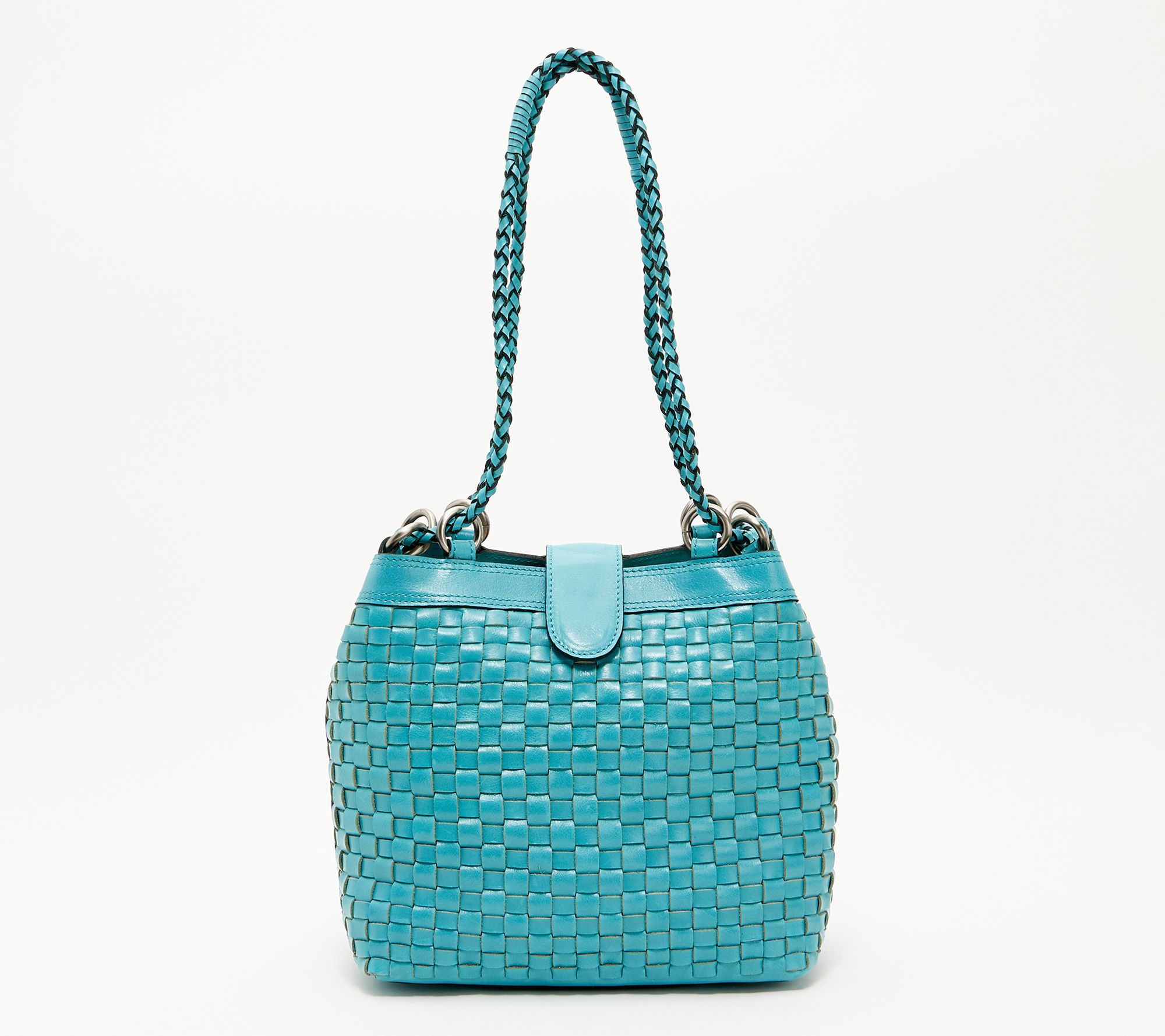 Hall of Trends Woven Bucket Bag - Fashions Hall of Trends