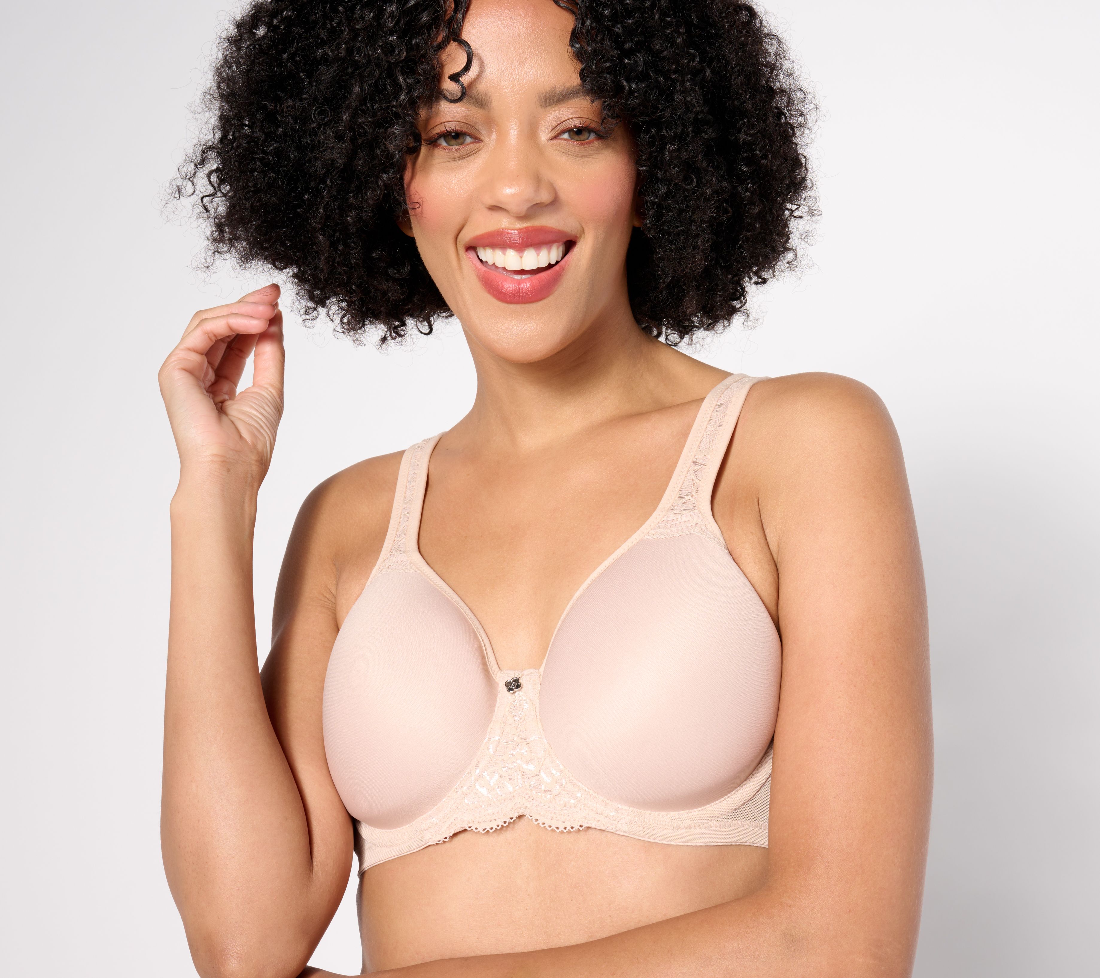 "As Is" Breezies Natural Curves Underwire Bra
