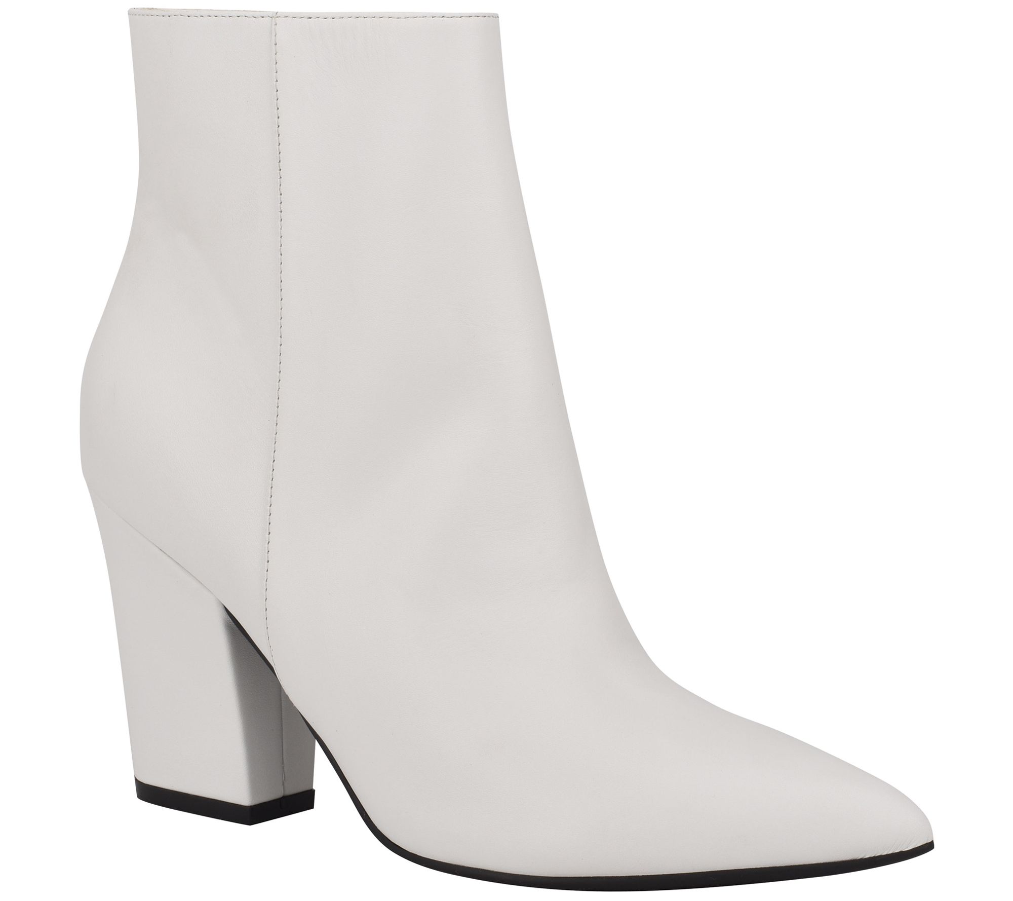 nine west block heel boots