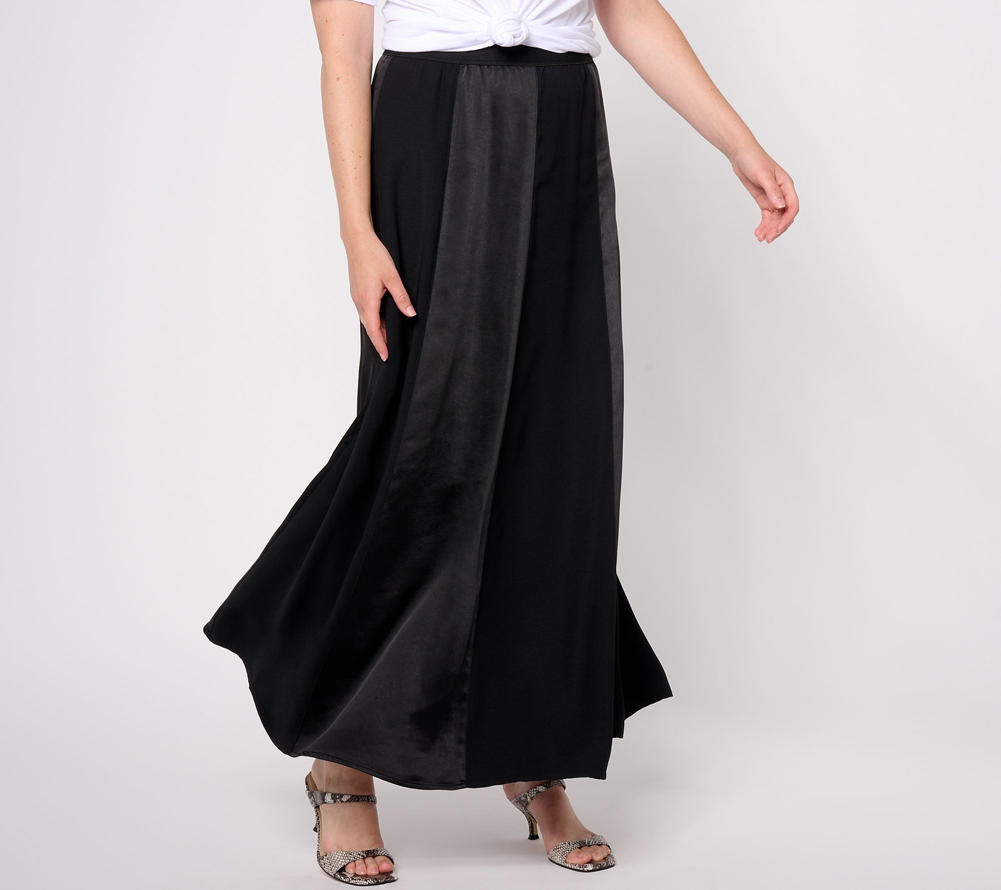 Black skater outlet skirt qvc